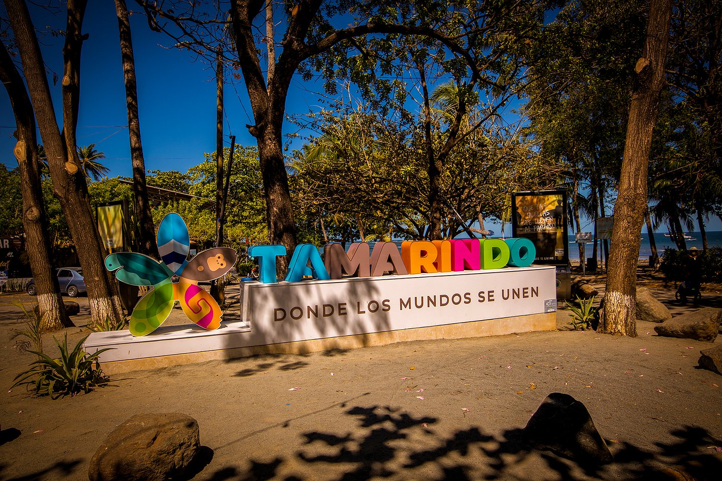 The Tamarindo sign, Costa Rica
