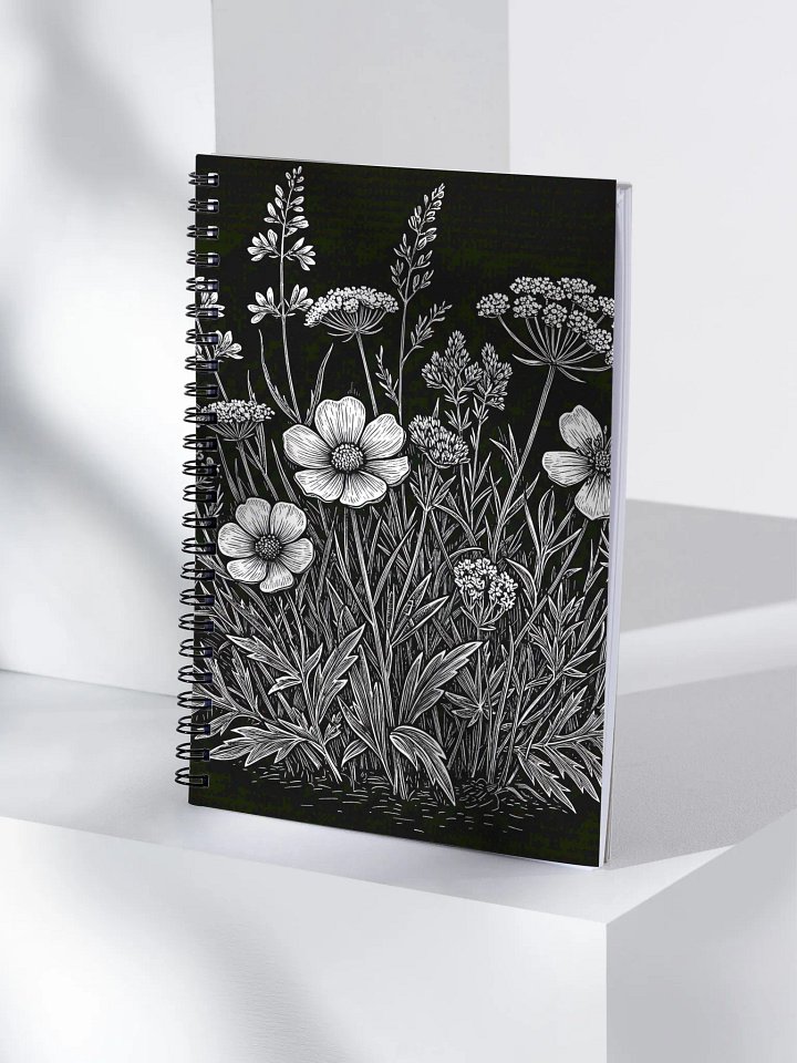 Floral Reverie Spiral Notebook product image (1)
