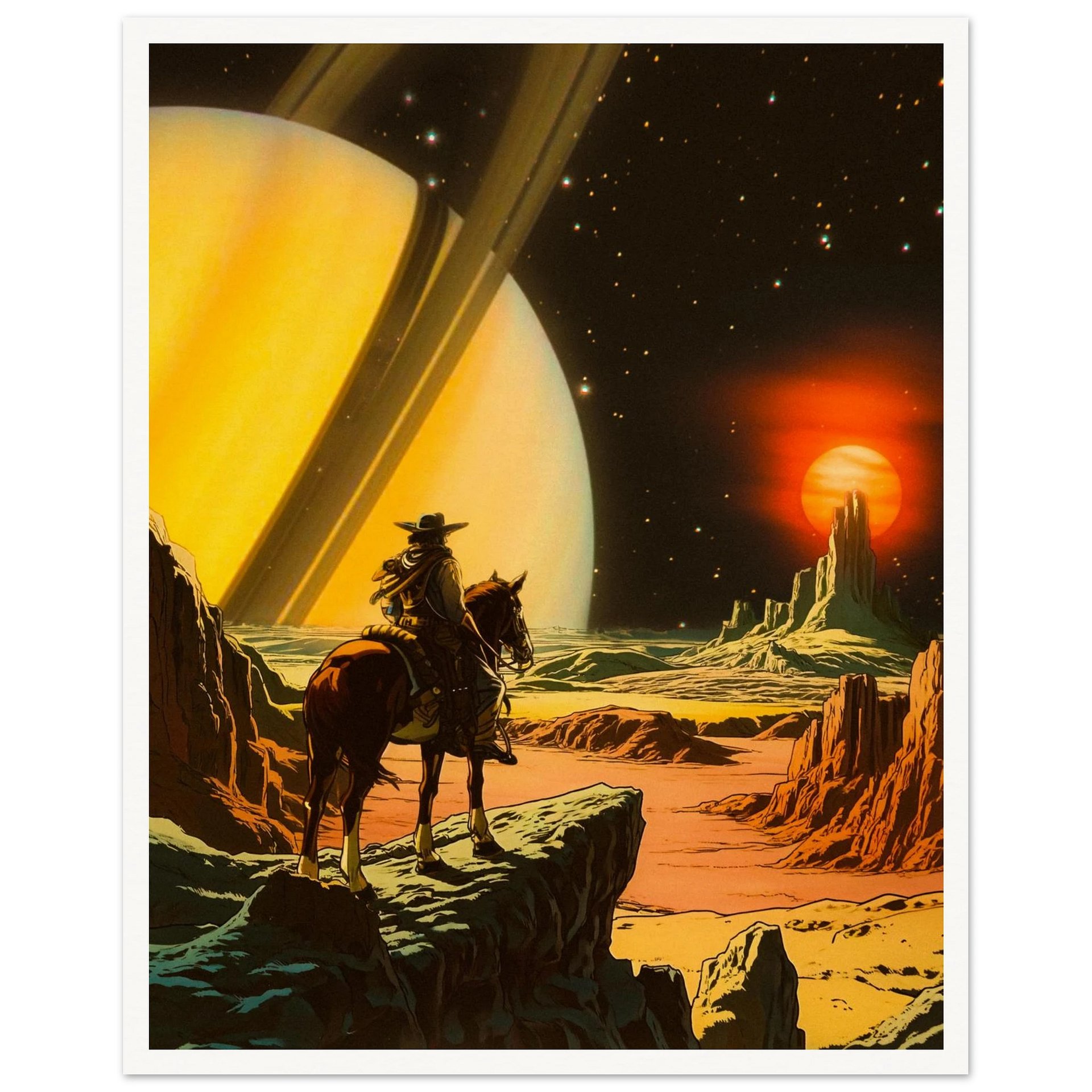 Cosmic Cowboy Wall Art product image (4)