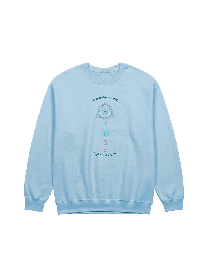Knowledge Is Love Geometry Crewneck Sweatshirt product image (1)