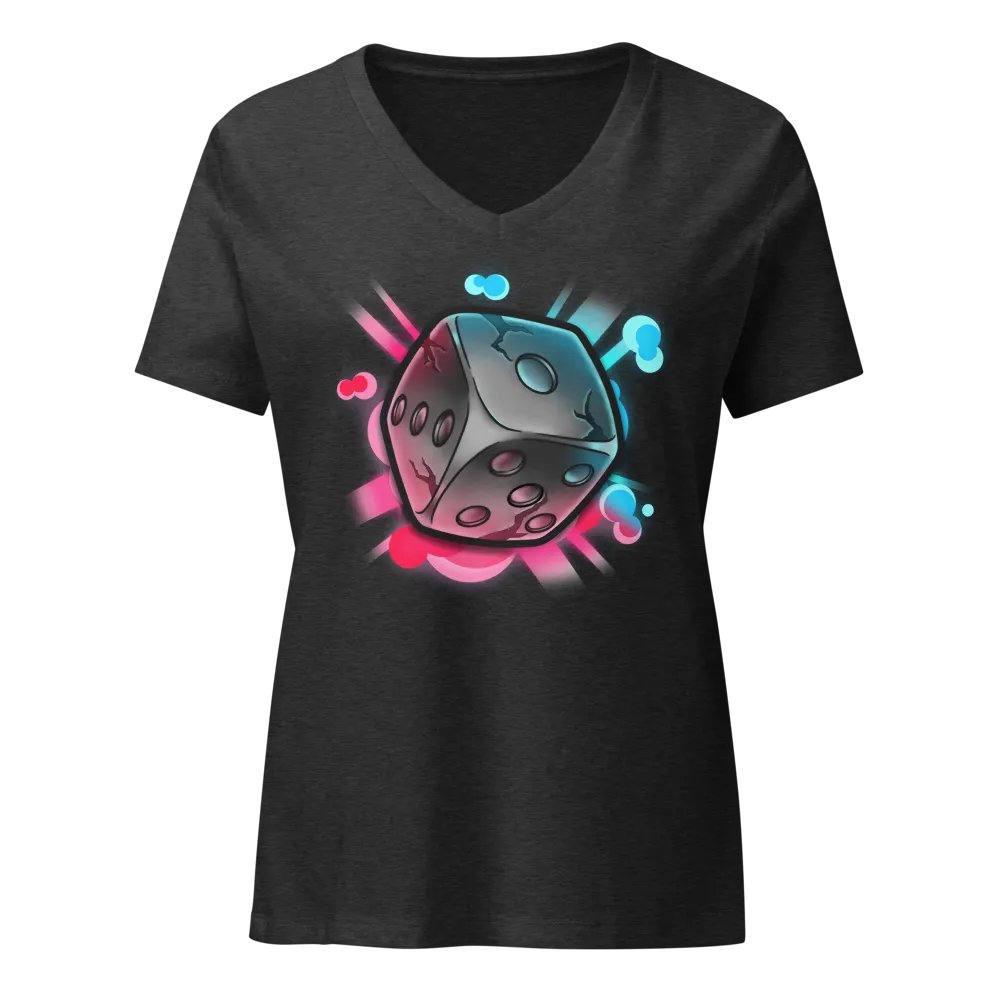 Roll1ToExplode Brand Womens V-Neck Shirt product image (3)