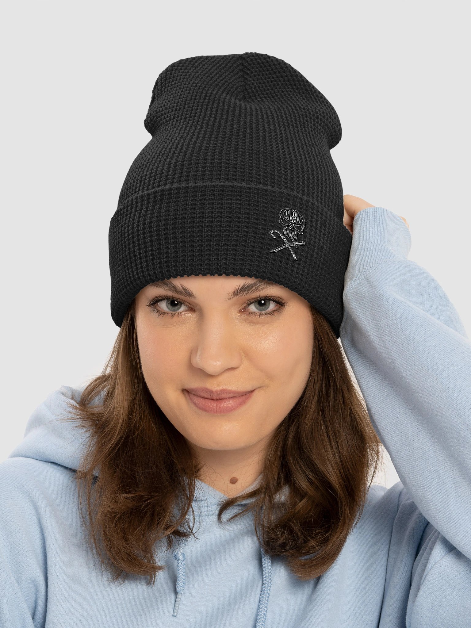 DBD Skull Waffle Beanie product image (19)