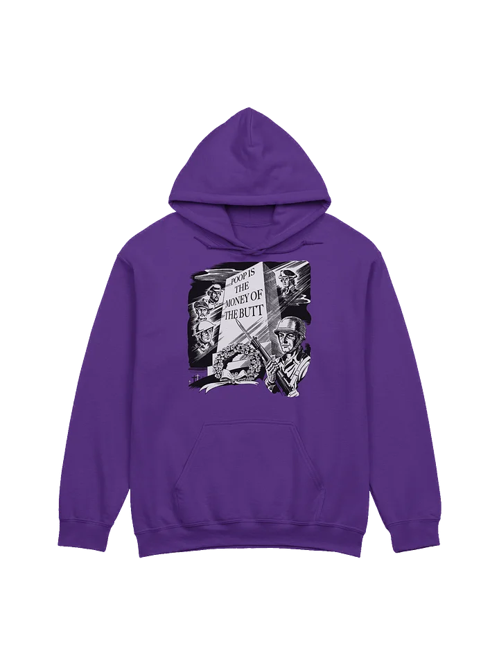 Poop Is The Money (B/W Hoodie) product image (1)