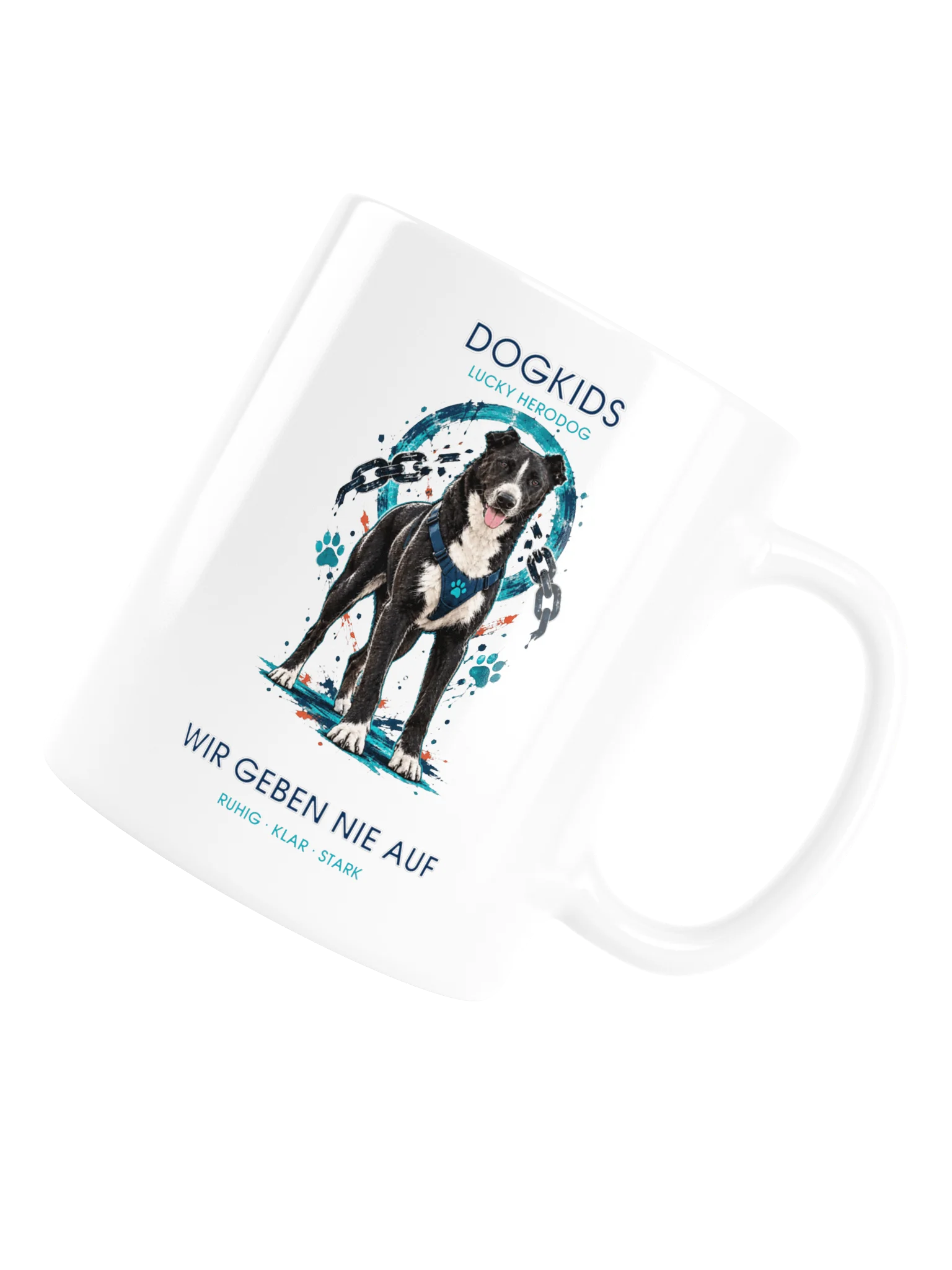 DogKids Wir geben nie auf Becher – Lucky HeroDog product image (6)