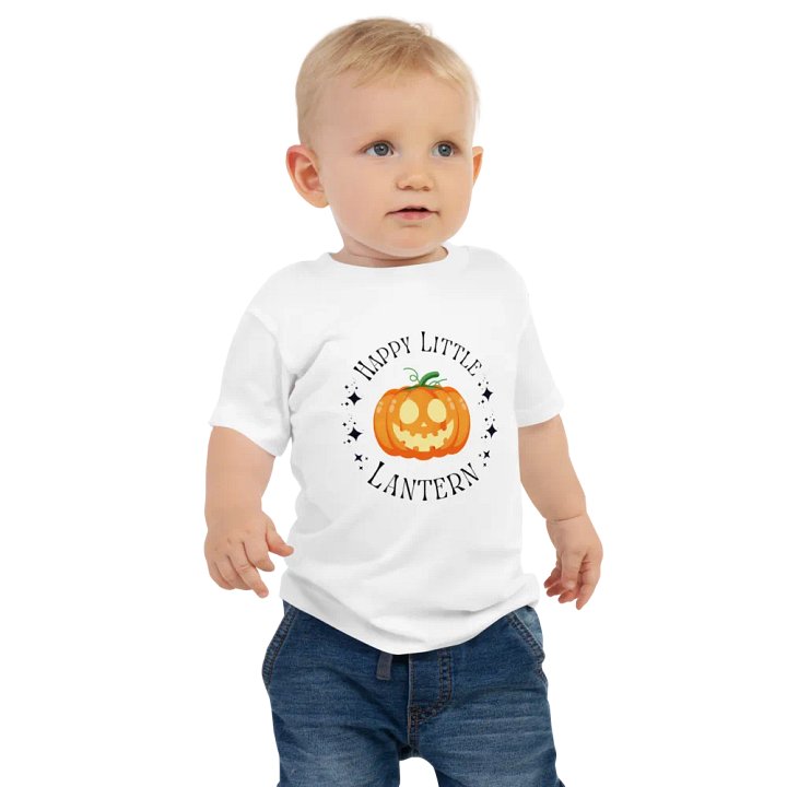 Happy Little Lantern Halloween Baby Jersey Short Sleeve Tee product image (1)