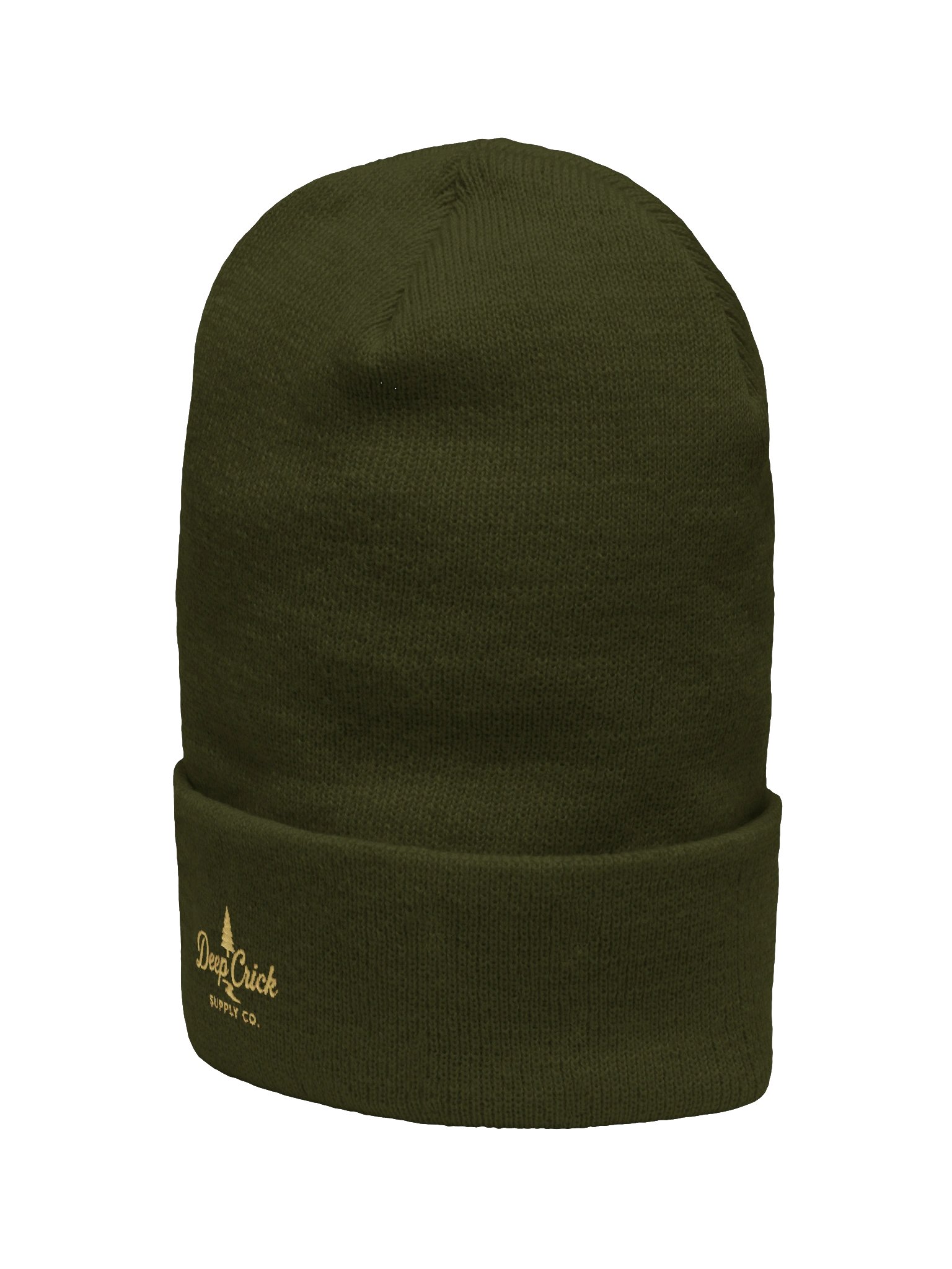 Deep Crick Supply Co. Pine Logo Cuffed Beanie product image (2)