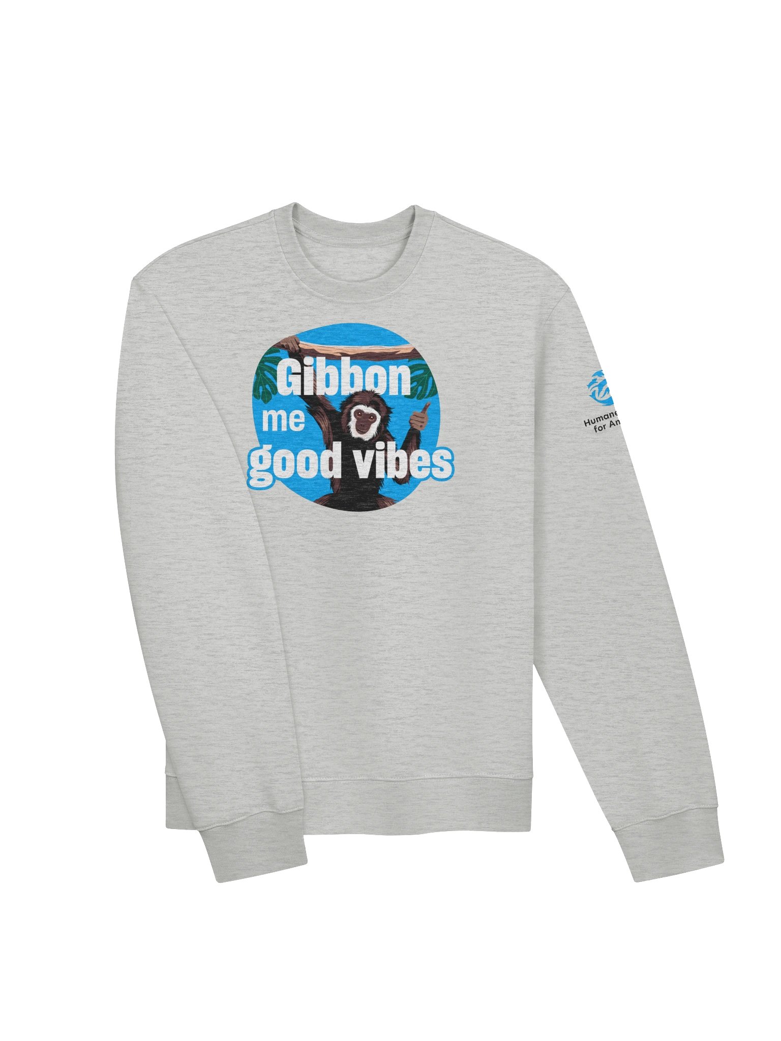 Gibbon me good vibes - Sweatshirt product image (3)