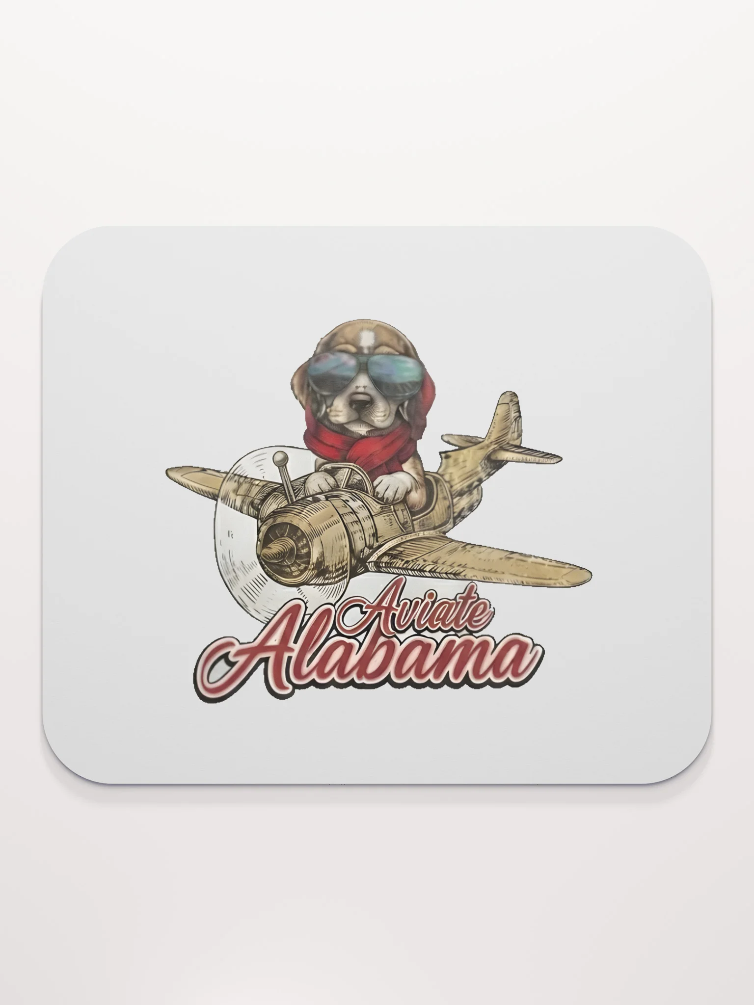 Aviate Alabama Dog Aviator Mouse Pad product image (2)