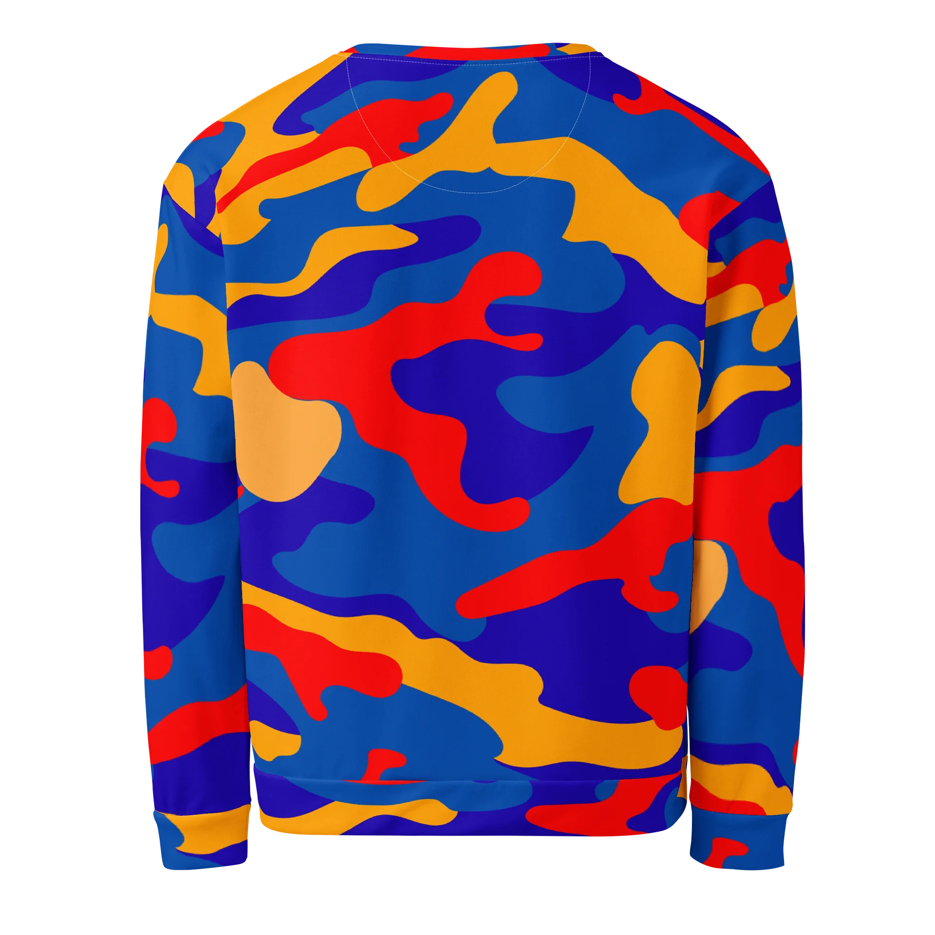 Camo Sweatshirt – Bold Multi-Color Crewneck product image (2)