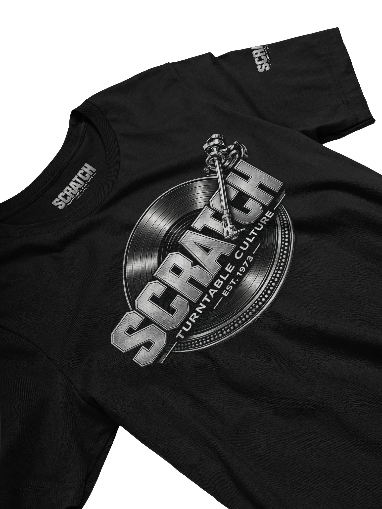 Scratch – EST. 1973 T-Shirt | Turntable Culture Apparel product image (19)