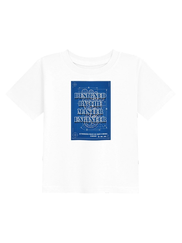 Master Engineer Blueprint Baby Tee product image (1)