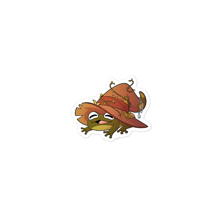 Frog Hat Sticker product image (1)