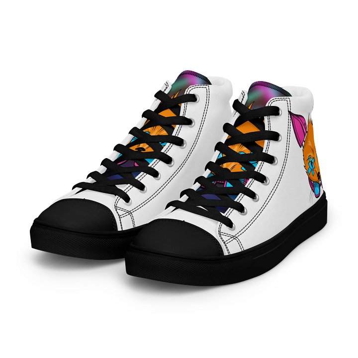 Women's ShepQuest Cyberfox High-Tops (WHITE) product image (1)