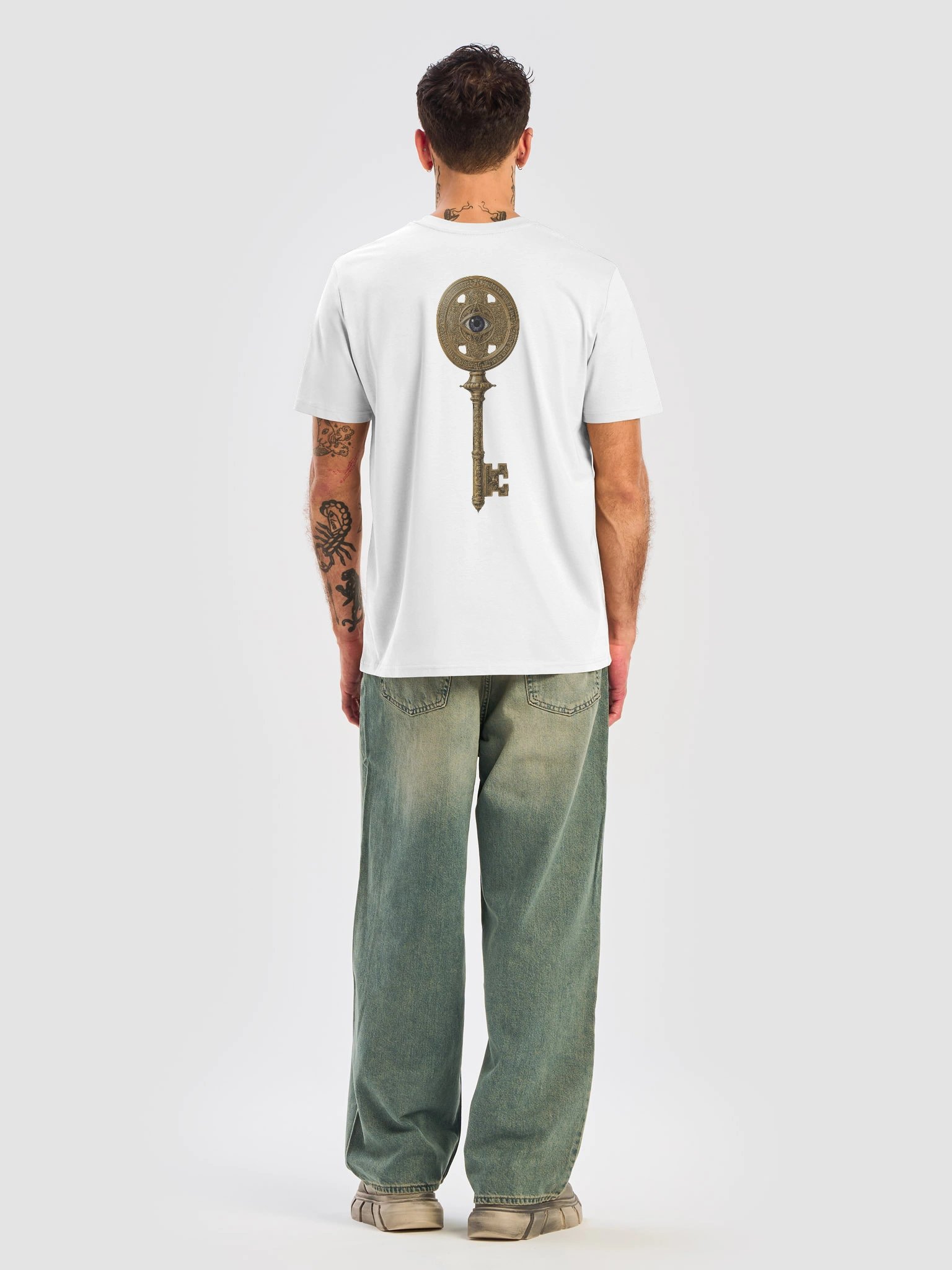 The Gatekeeper’s Key – White Revelation Edition (Front & Back Print) product image (8)