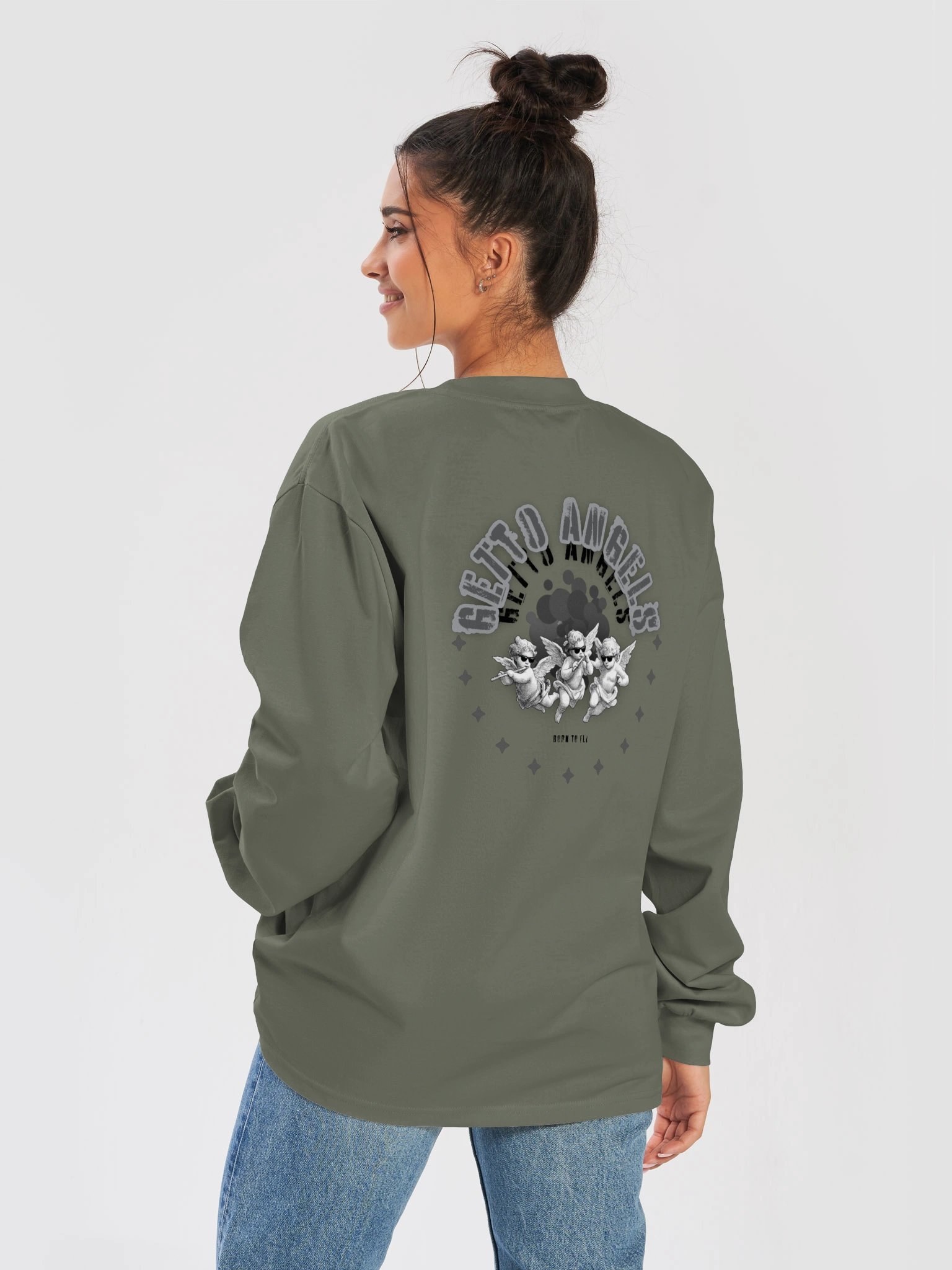 Tri Angel Long Sleeve Tee product image (1)