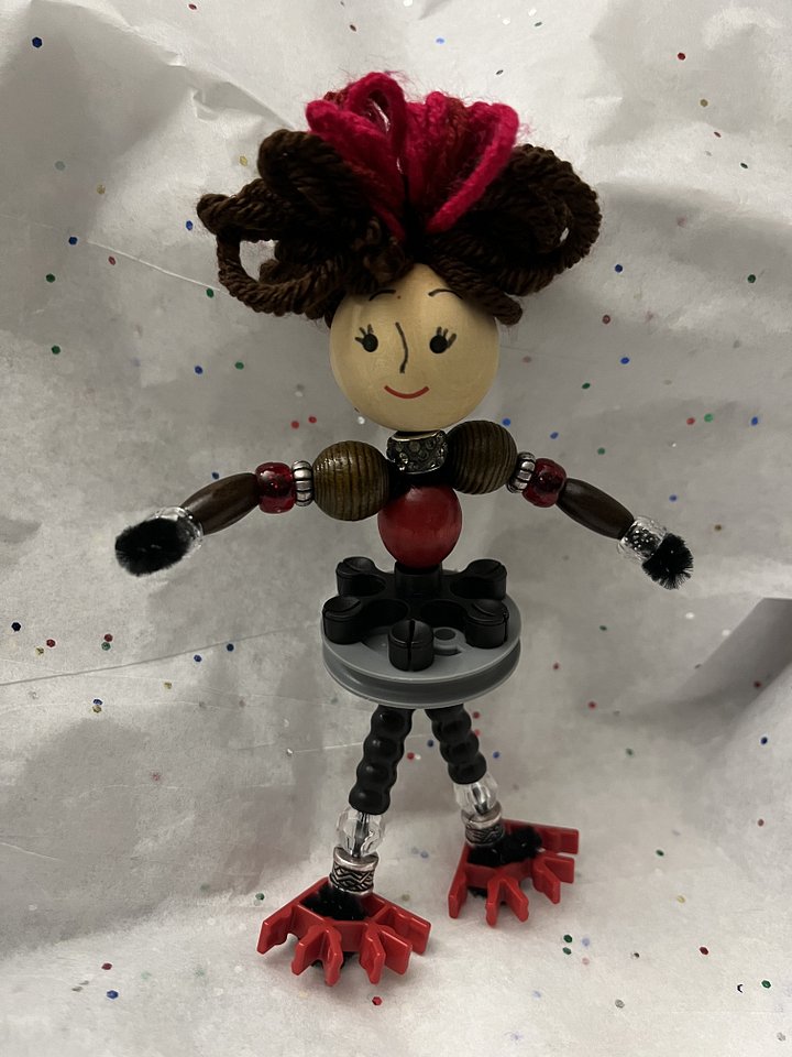 Red ~ Baby Steampunk Girl product image (1)