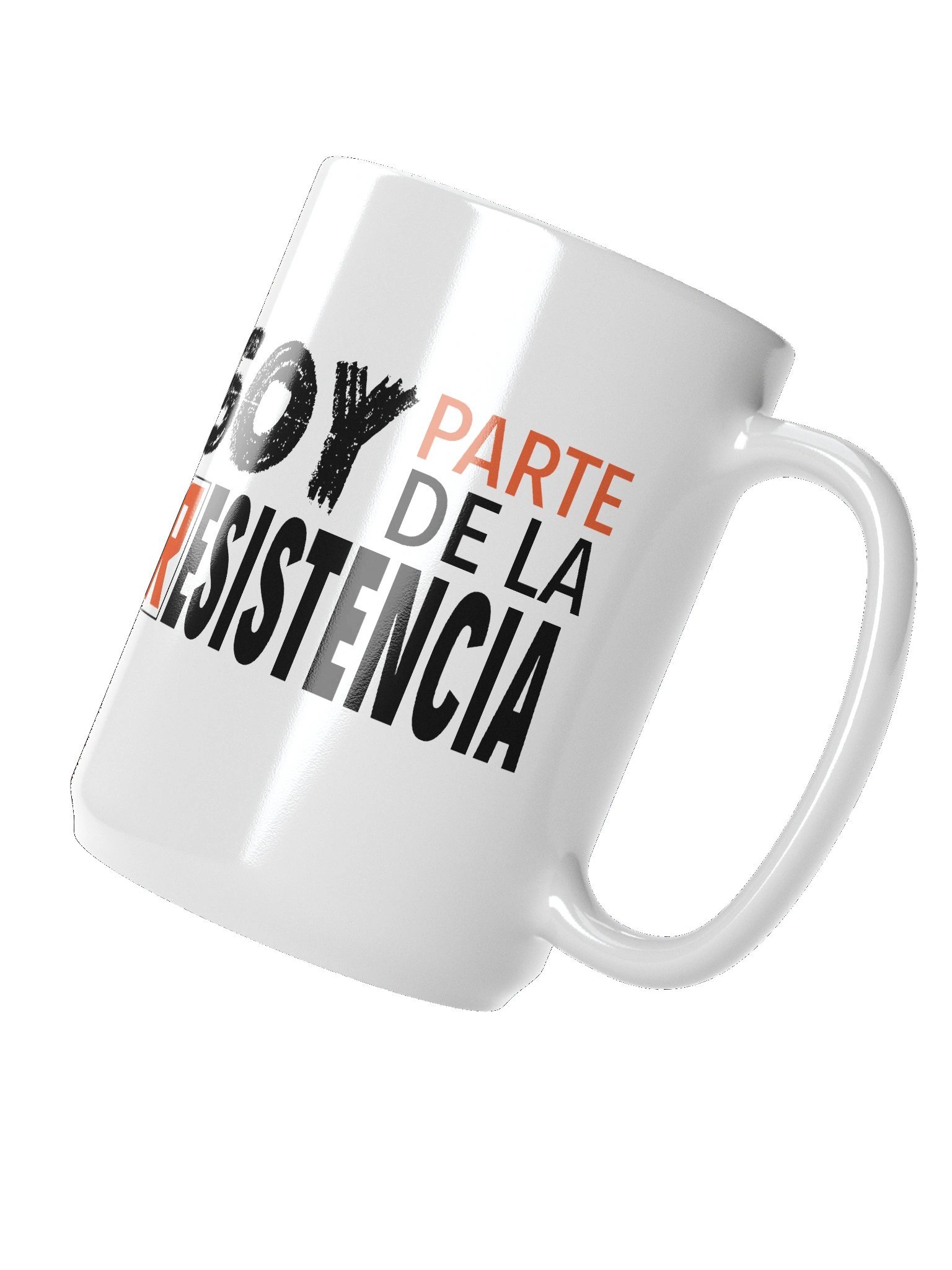 Únete a la resistencia taza blanca product image (3)