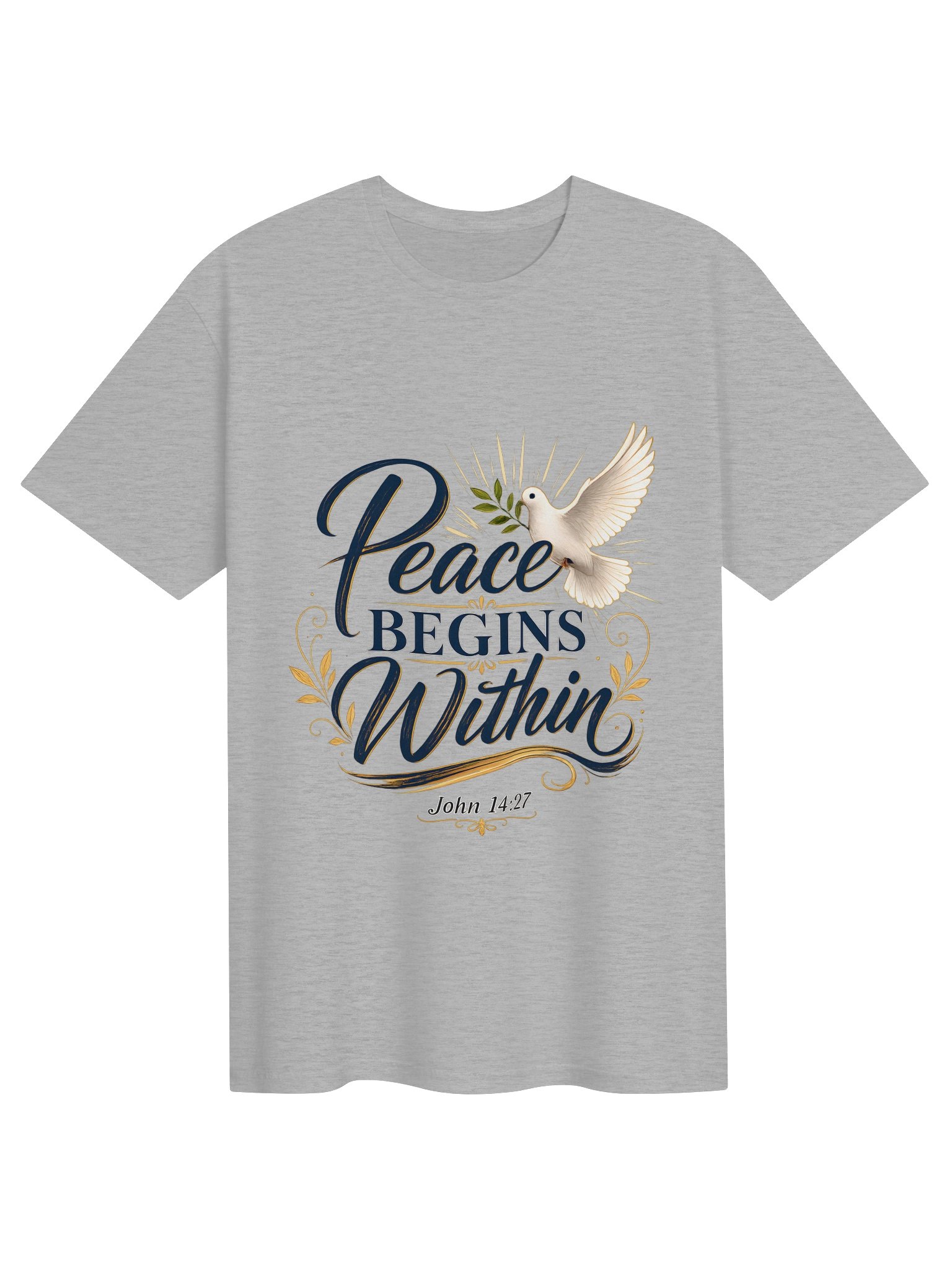 Peace Begins Within Dove Tee product image (17)