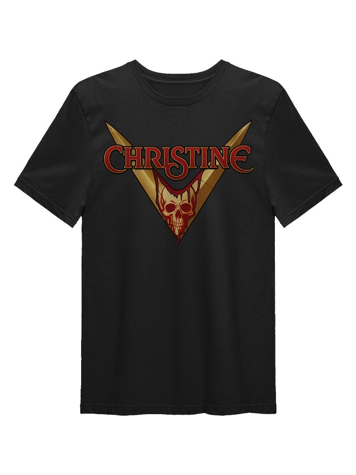 "The DIVE" CHRISTINE Blood Skull Tee product image (1)