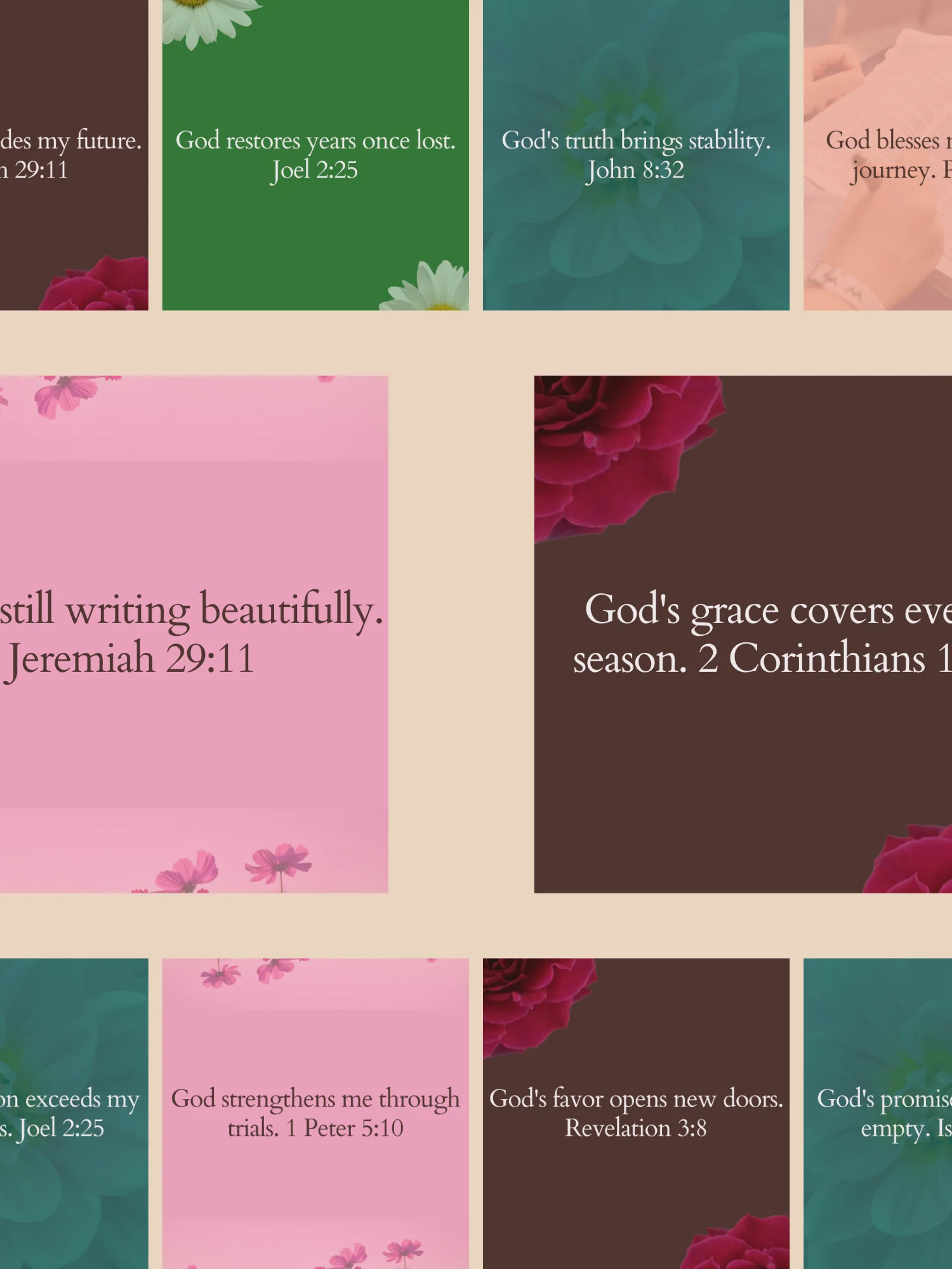 TIKVAH Scripture Cards Printable product image (4)
