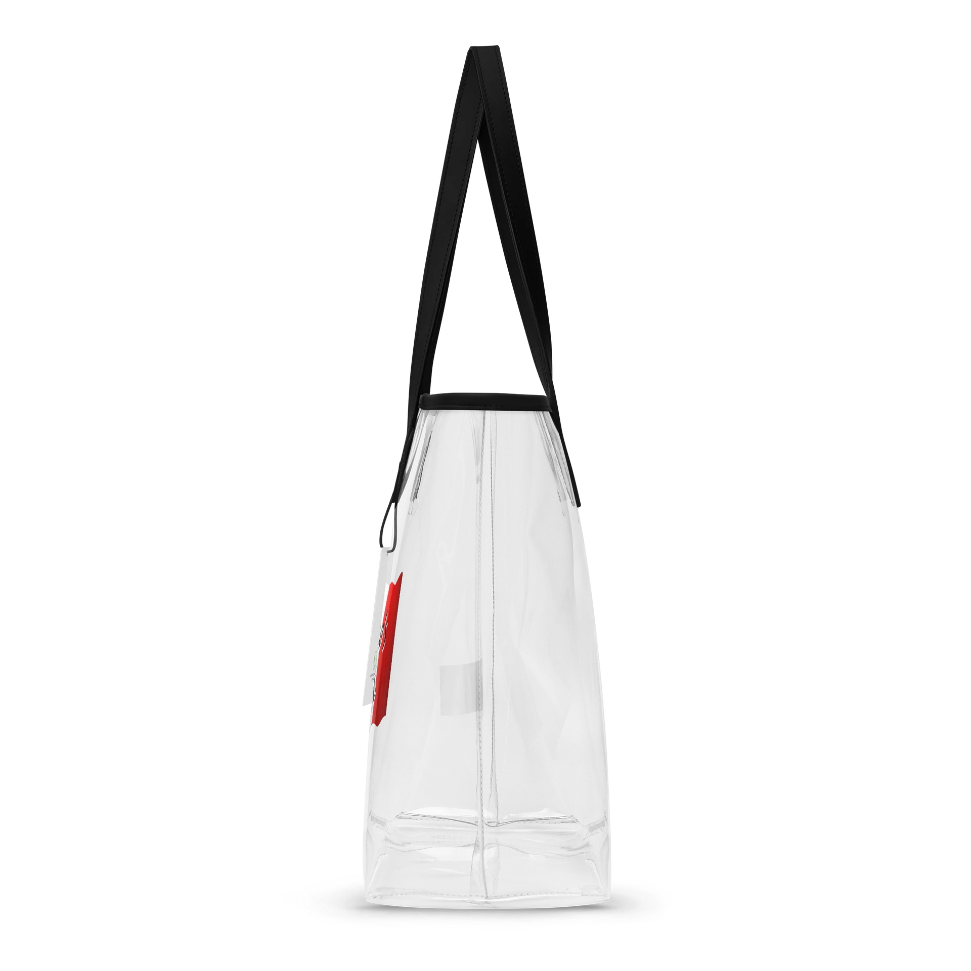 Santino's Ny Pizza: Italian Flag Clear Tote Bag product image (2)