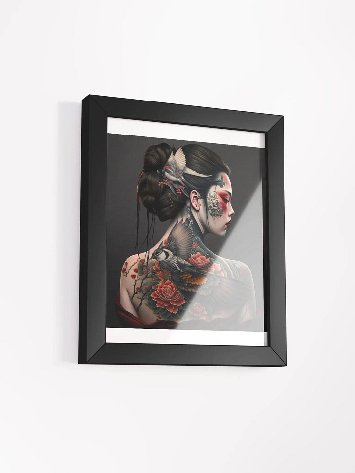 Ornate Inked Beauty Framed Poster product image (16)