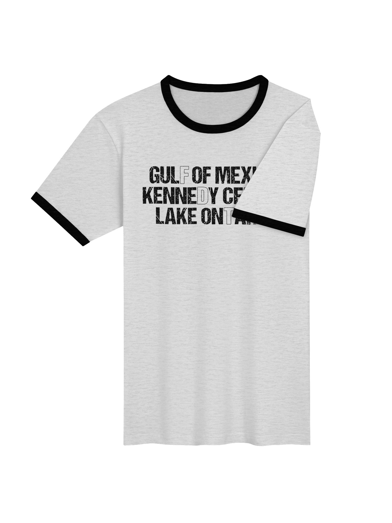 Gulf of Mexico Kennedy Center Lake Ontario Tee - Unisex Ringer T-Shirt product image (16)