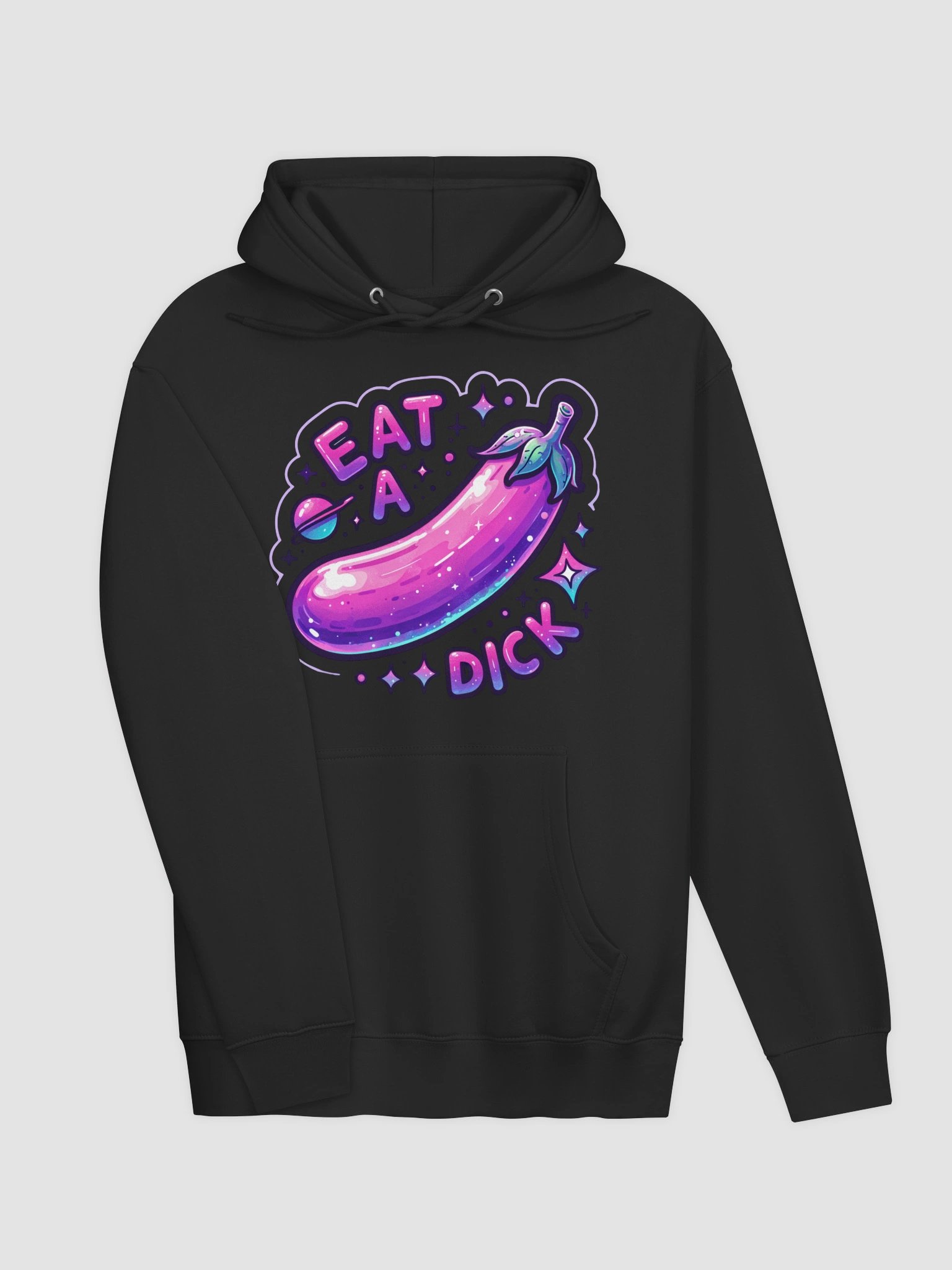 Funky Eggplant Delight Hoodie product image (17)