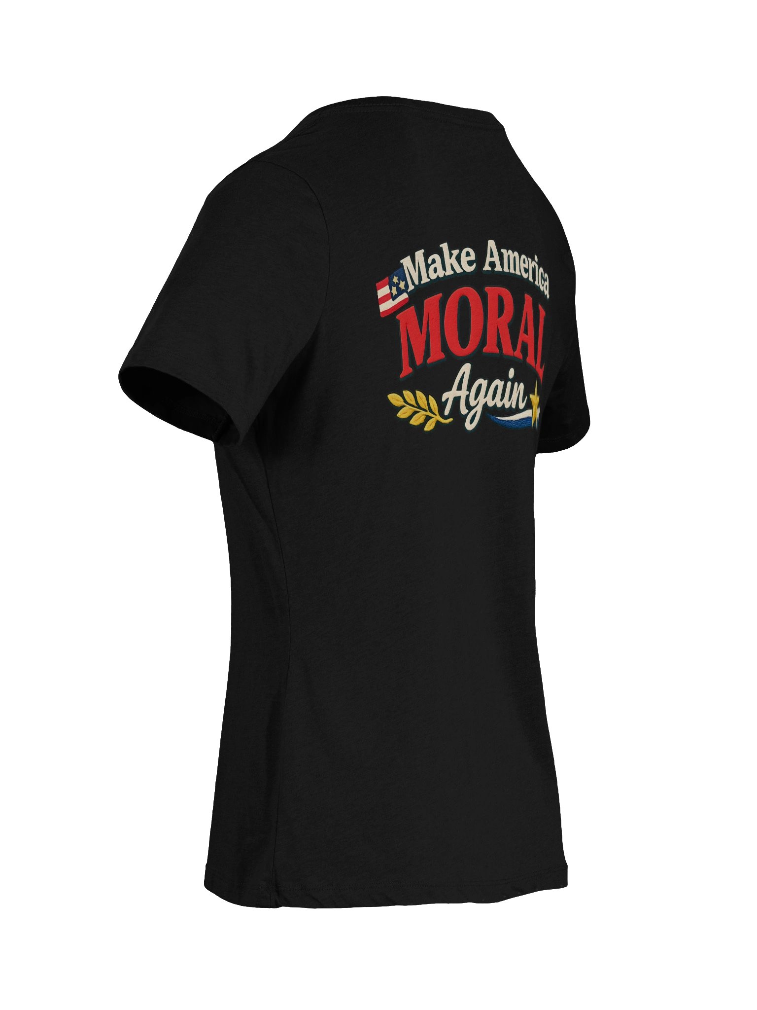 Make America MORAL Again Women’s V-Neck Tee product image (67)