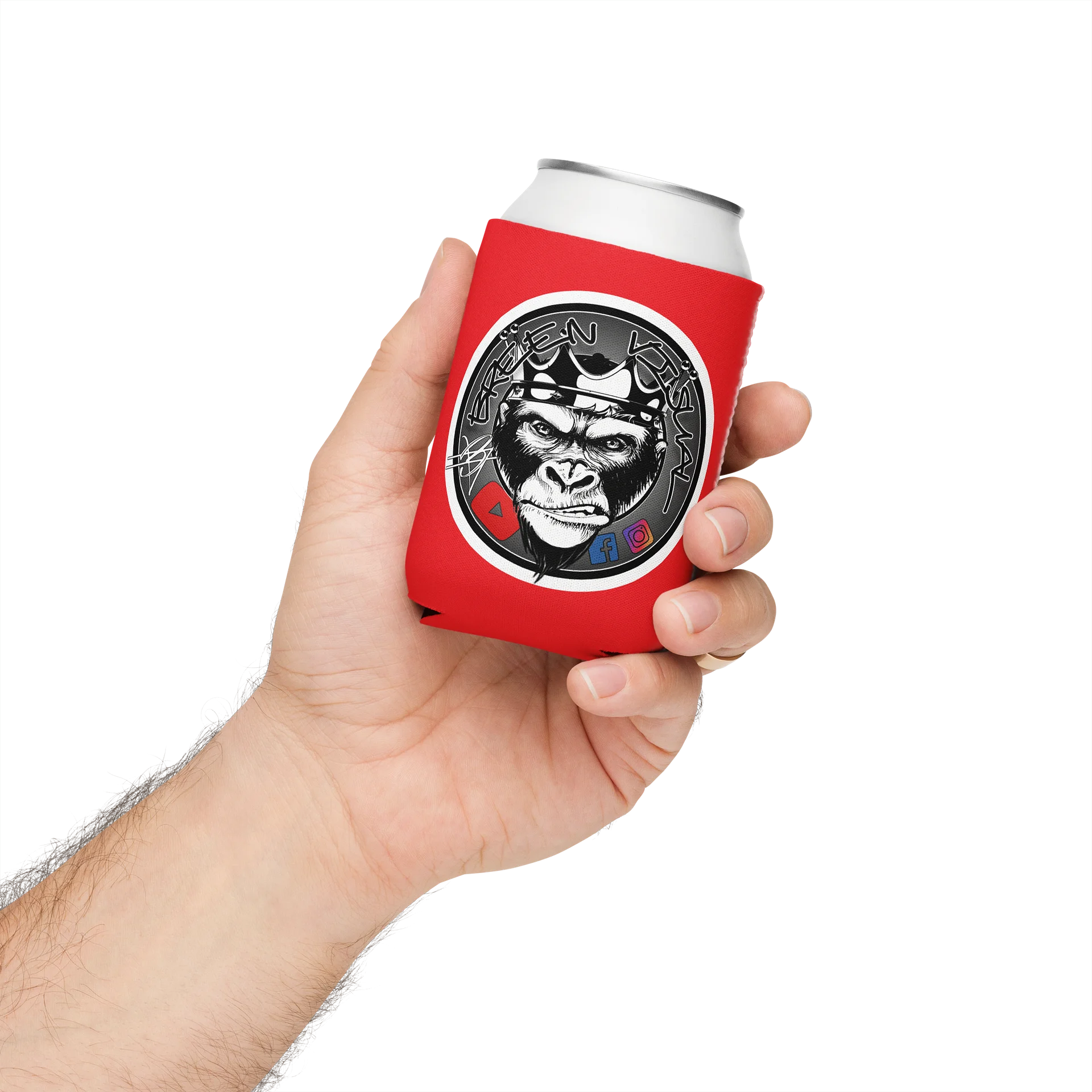 Signature 1 Gorilla Koozie - Red (Regular) product image (3)