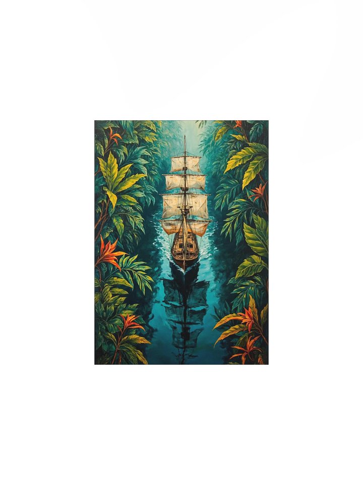 Infierno Verde: La Odisea de Orellana | Edición Leyenda – Selva Exótica (Estilo Henri Rousseau) product image (7)