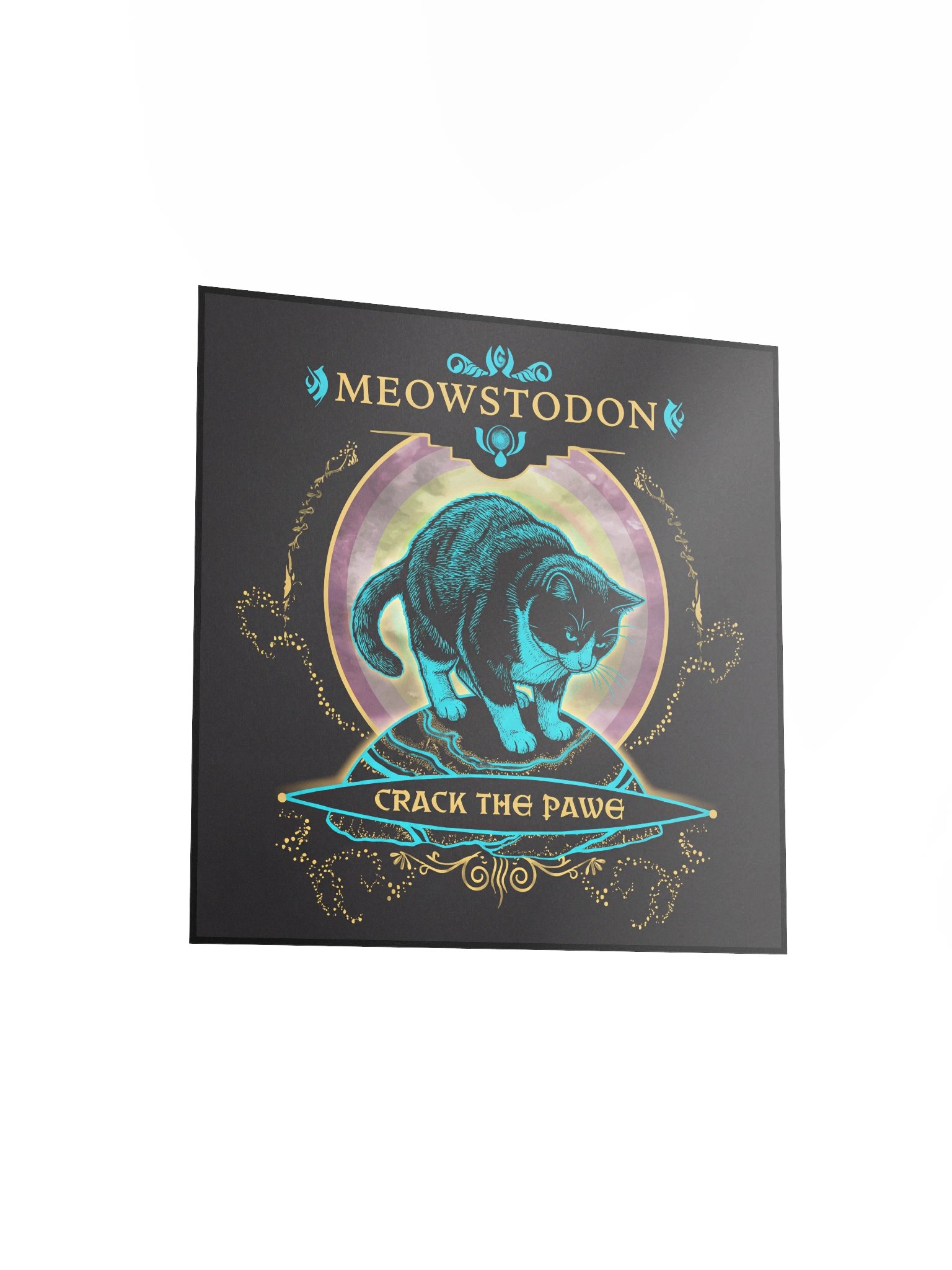 Cats and Metal — Meowstodon Matte Poster product image (3)