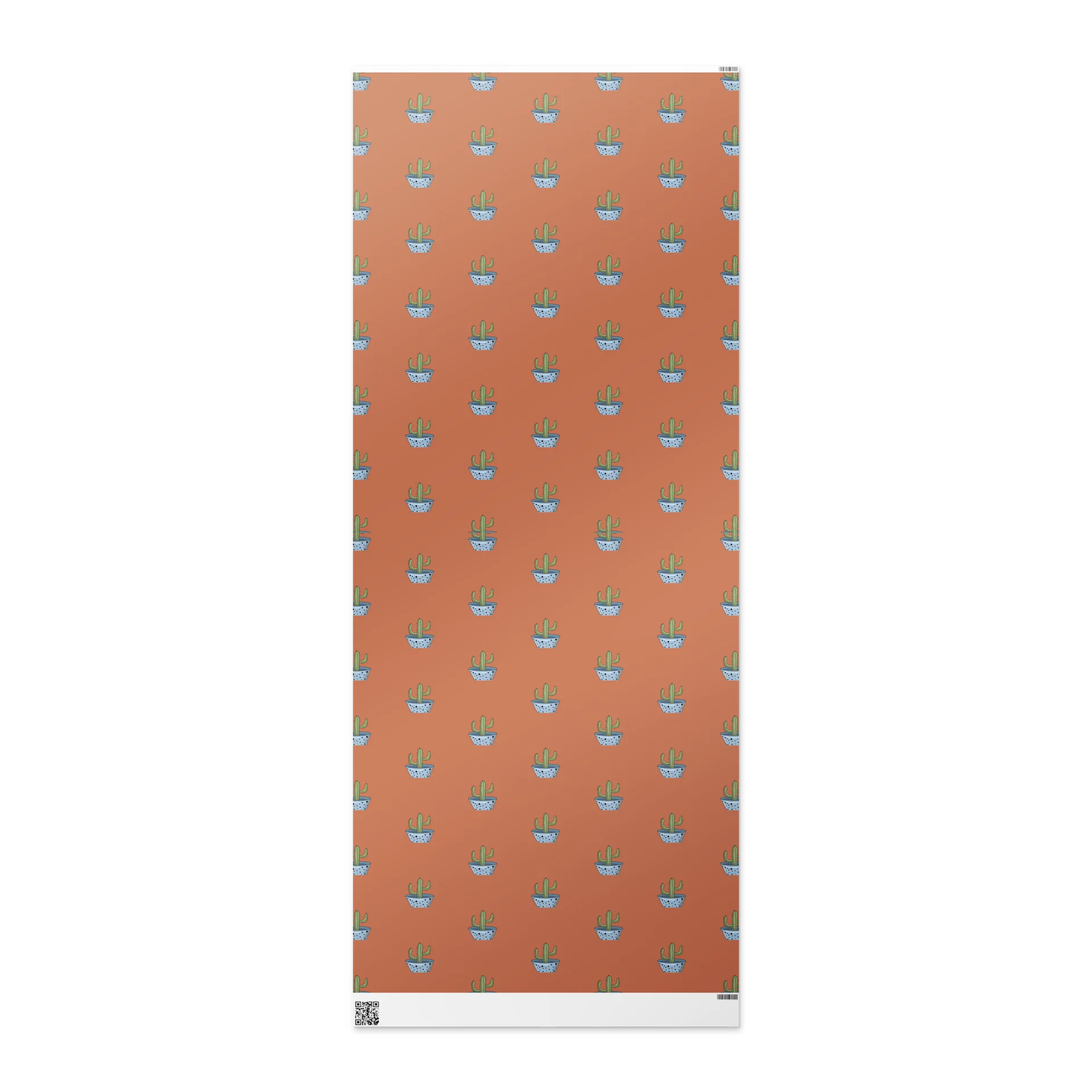 Saguaro Plant Botanical Classic Patterned Wrapping Paper, Matte or Glossy Finish product image (3)