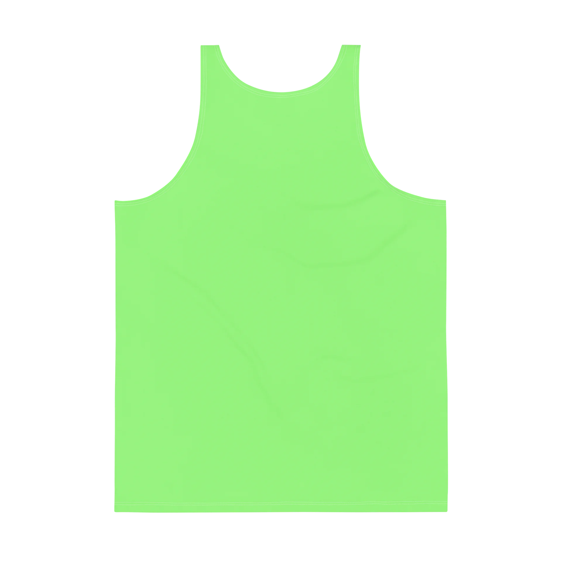 Identity Tank - HANDLER - Lime Green / Purple / White product image (2)