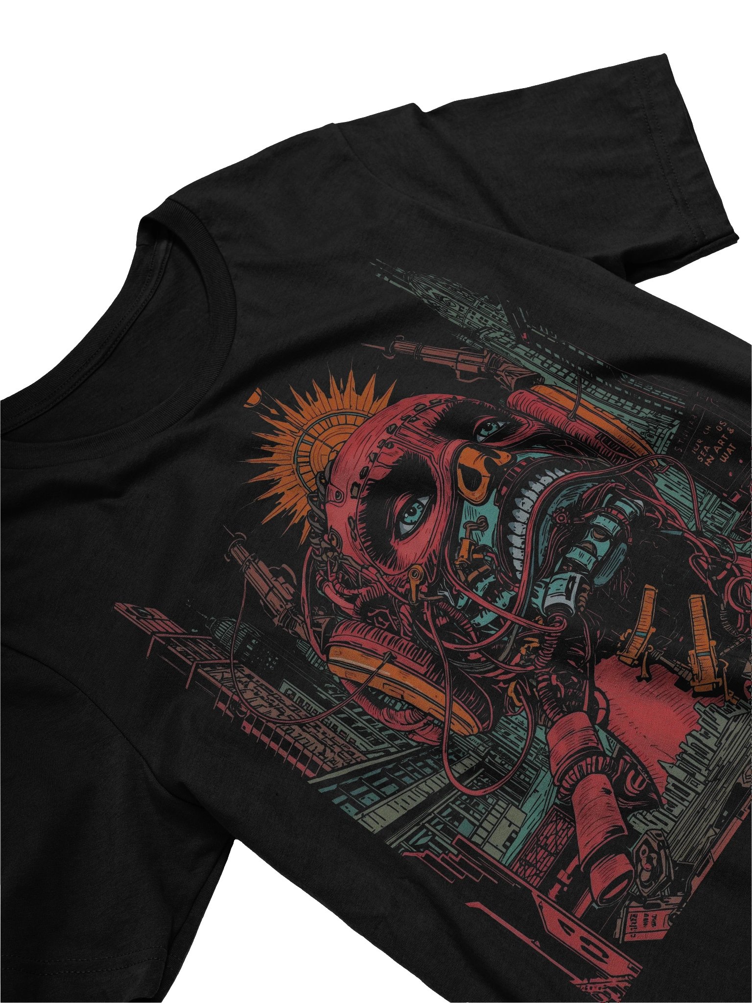 Cybernetic Soundwaves Lightweight T-Shirt product image (2)