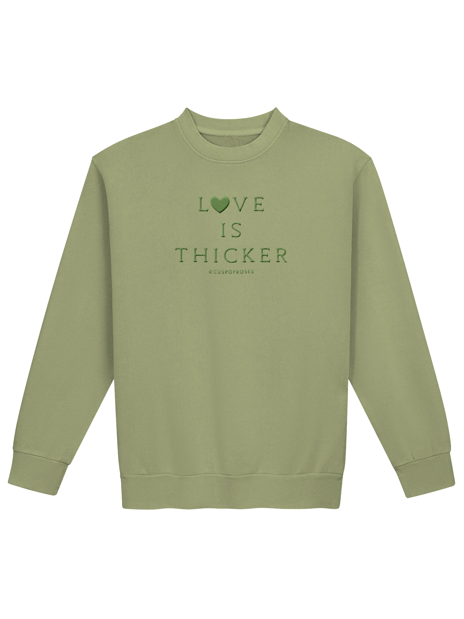 l.i.t. green embroidered sweatie product image (1)