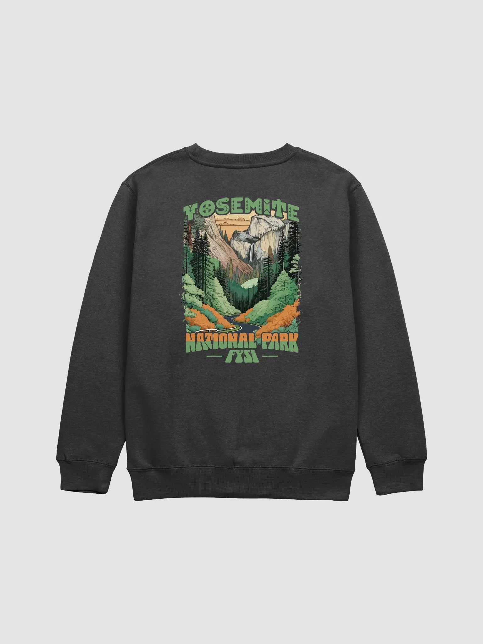 Yosemite National Park Adventure Sweatshirt product image (4)