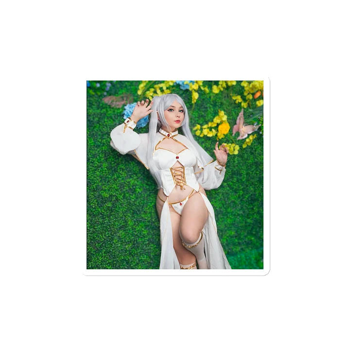 JuicyJinx Frieren Floral Fantasy Magnet product image (2)