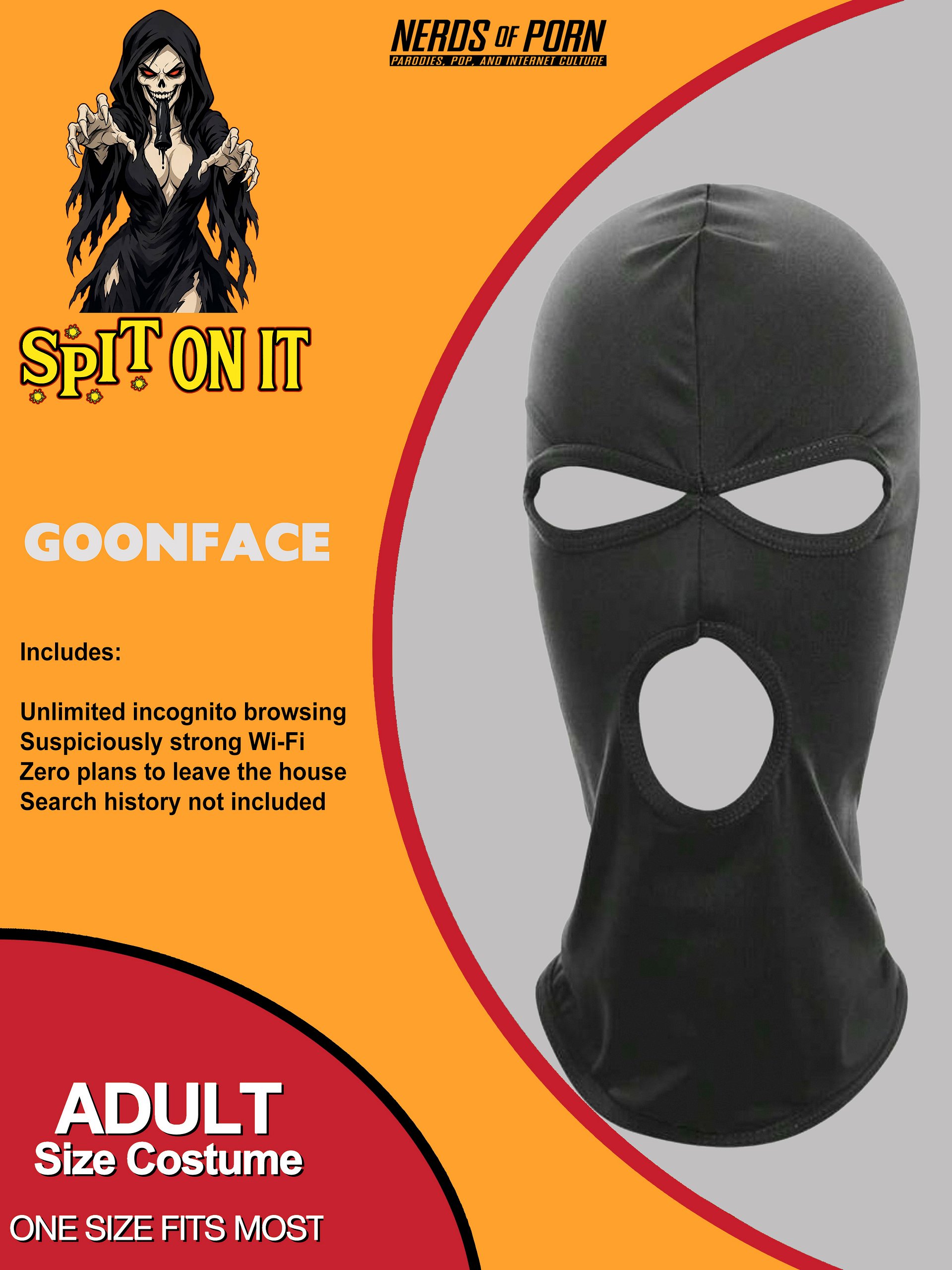 Spit On It Halloween Cosplay (Goonface Mask) product image (1)