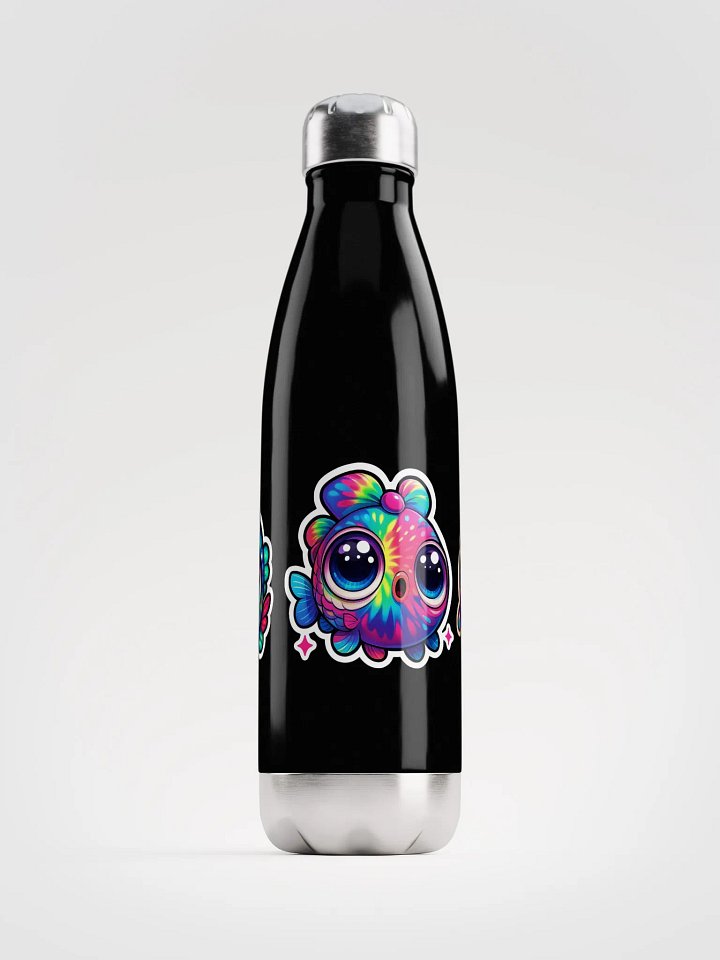 Tie Dye Fishies Stainless Steel Water Bottle product image (2)