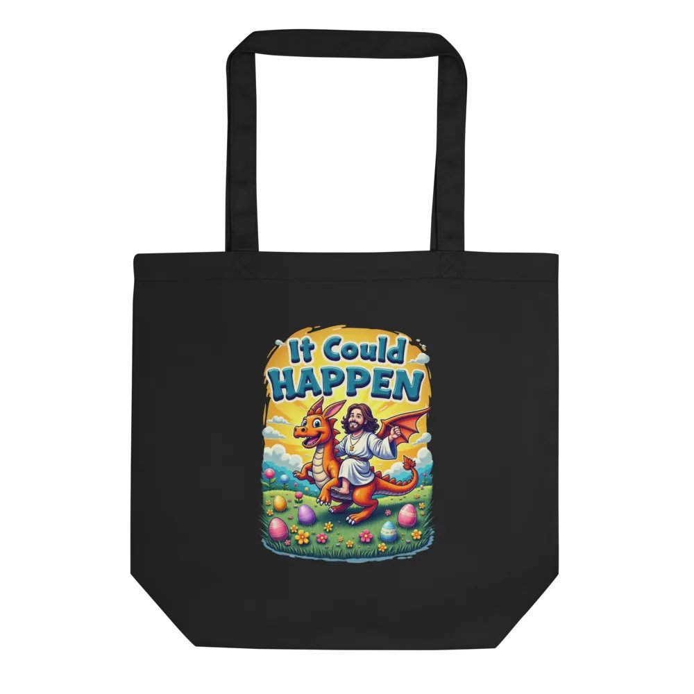 It Could Happen Easter Dragon Eco Tote product image (1)