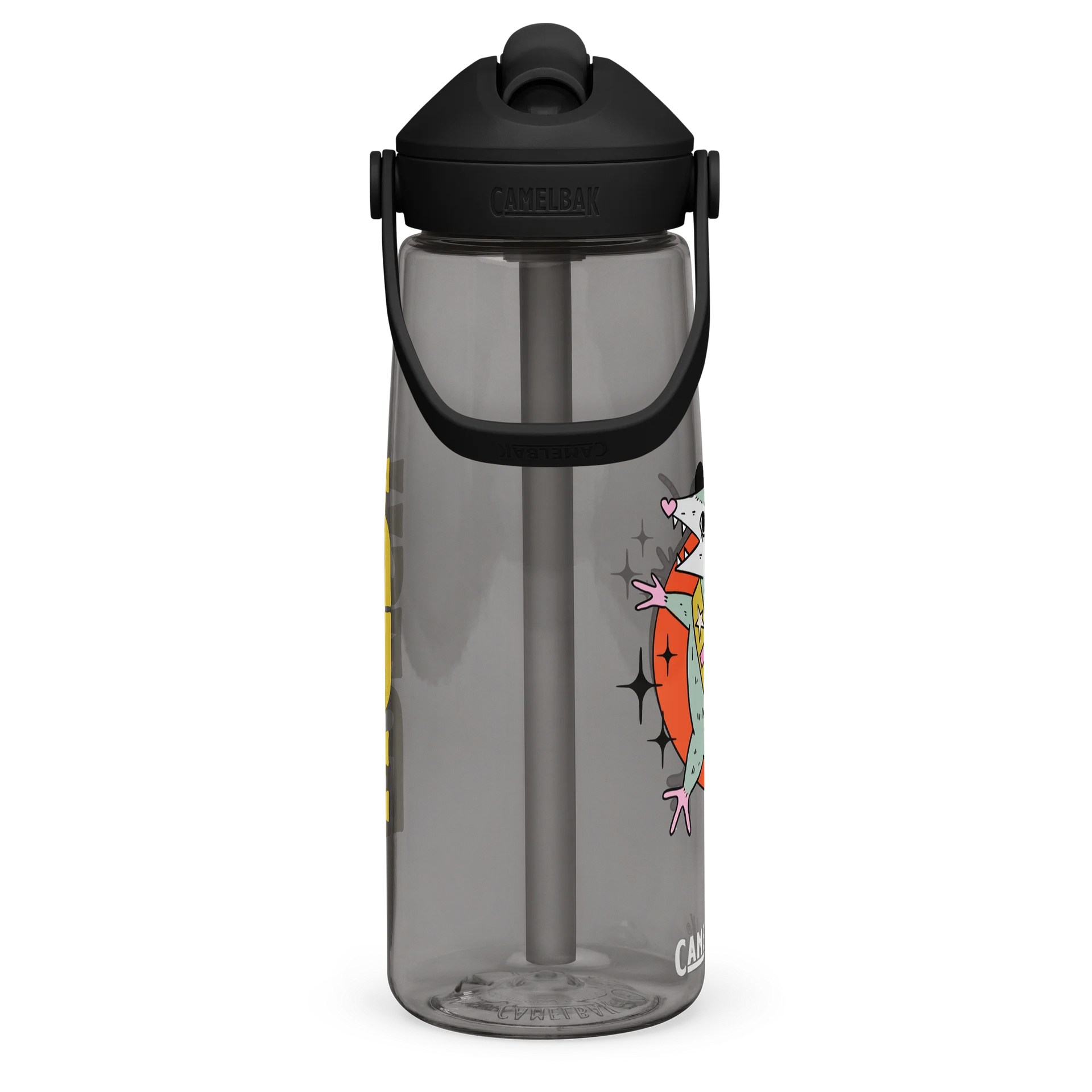 Trash Scouts - Opossum Flip Straw Bottle - 4 Colors product image (4)