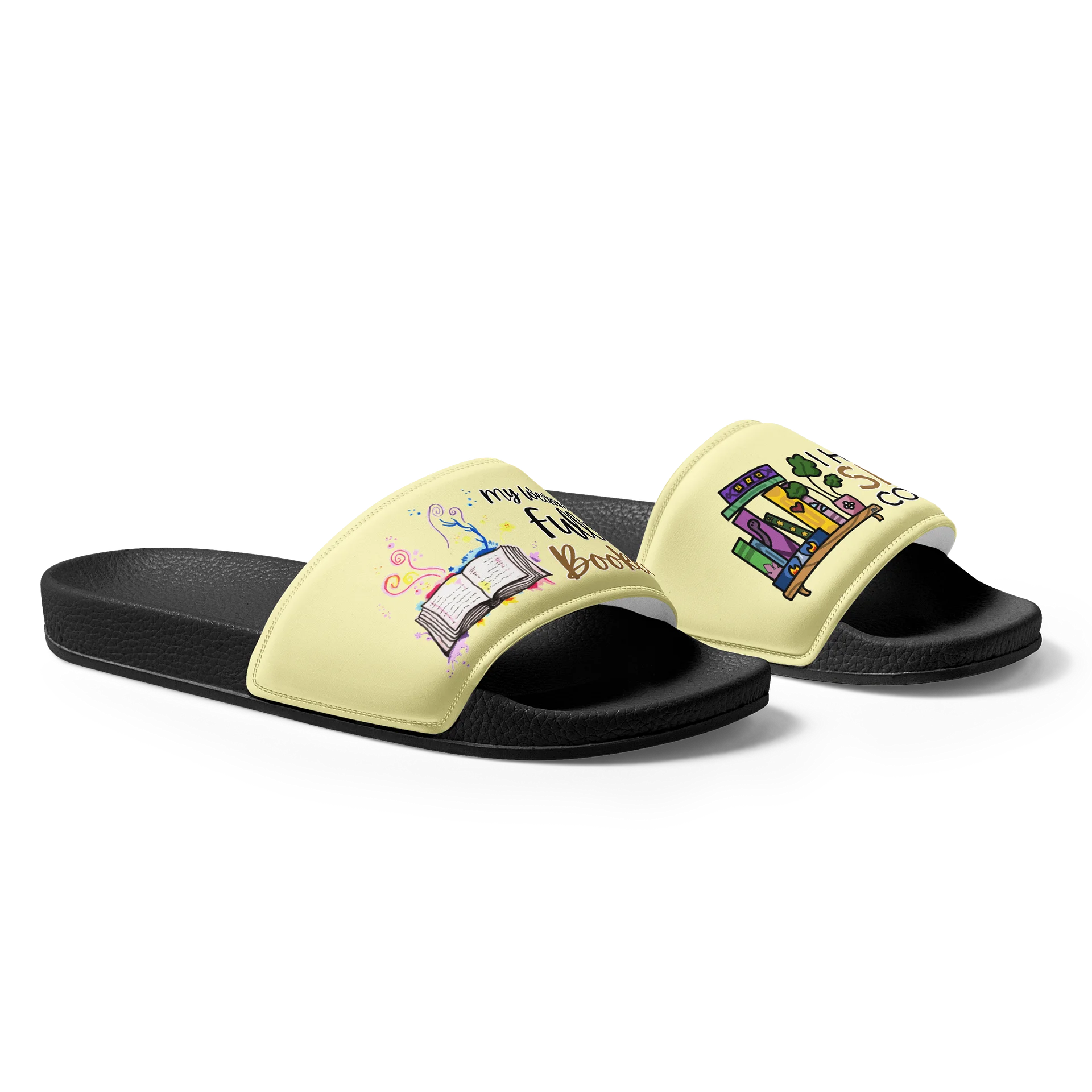 Dino Book Club Slides [Men's Sizes] product image (1)