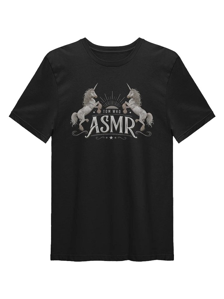 ASMR Unicorns / Dark Fitted Tee product image (1)