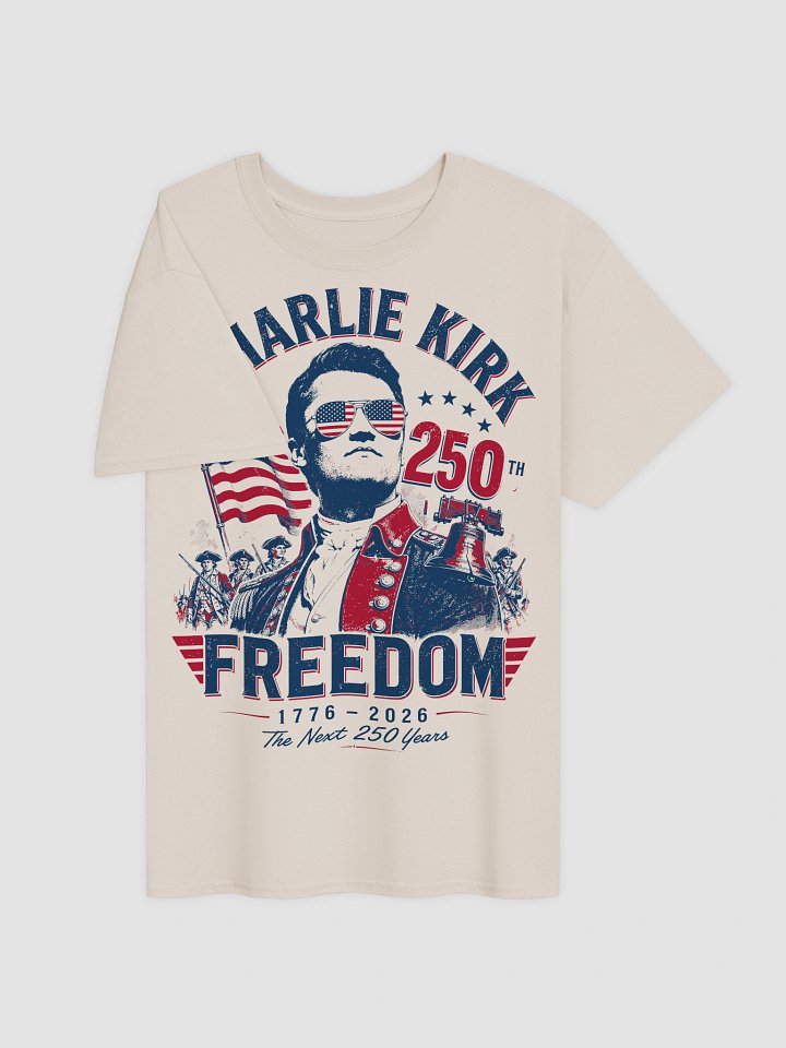 Charlie Kirk Freedom 250 Shirt | 250th Anniversary USA product image (1)