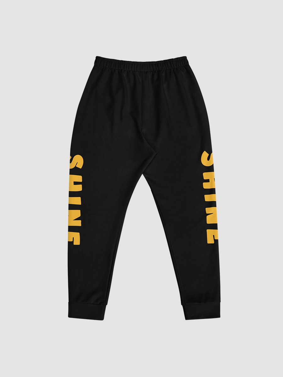 ✧SHINE✧ Unisex Fleece Sweatpants Black product image (1)