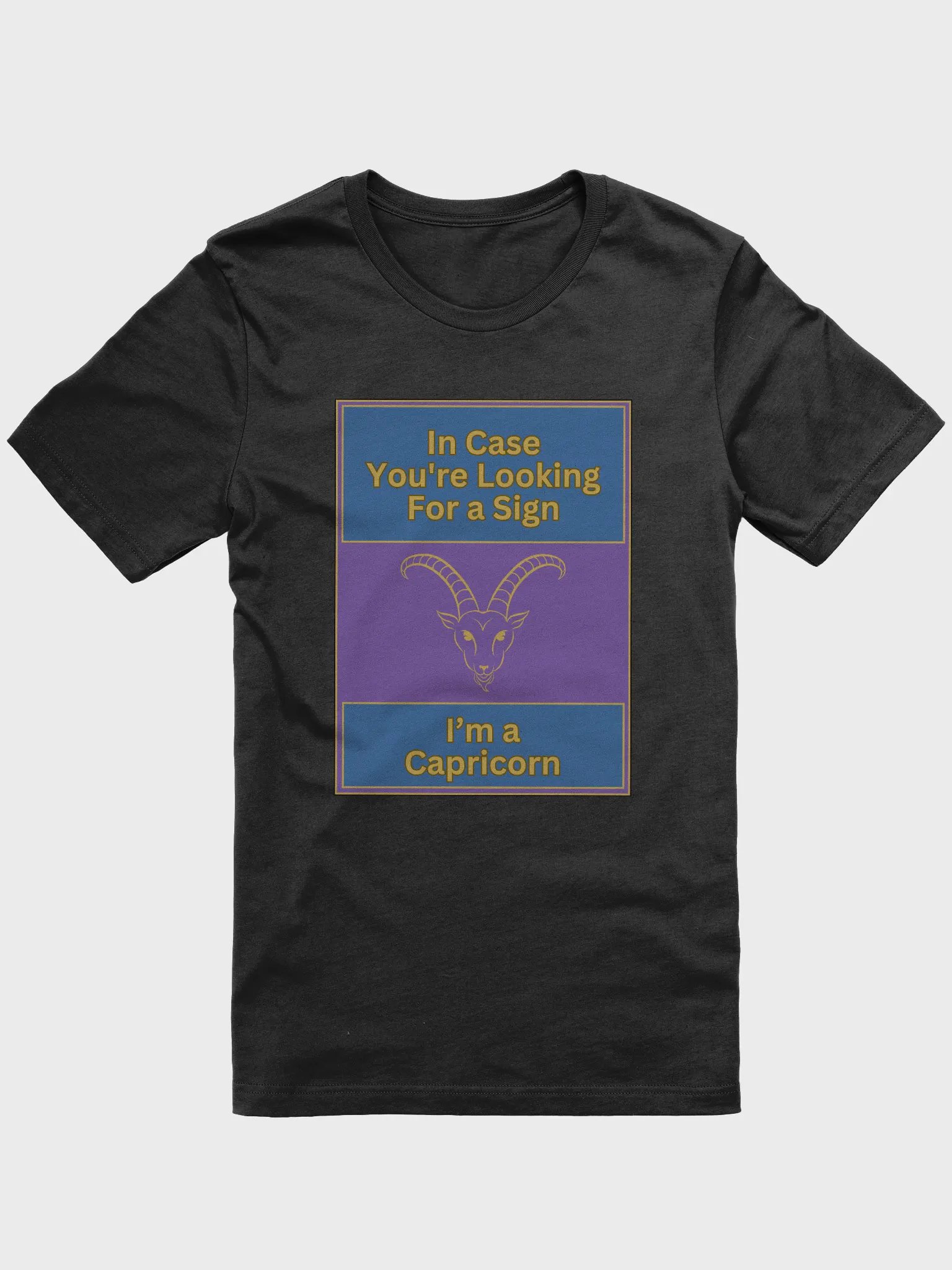 In Case You’re Looking For A Sign Capricorn Zodiac Sign T-Shirt, Zodiac Sign Vibes T-Shirt, Capricorn T-Shirt, Astrological T-shirt product image (2)