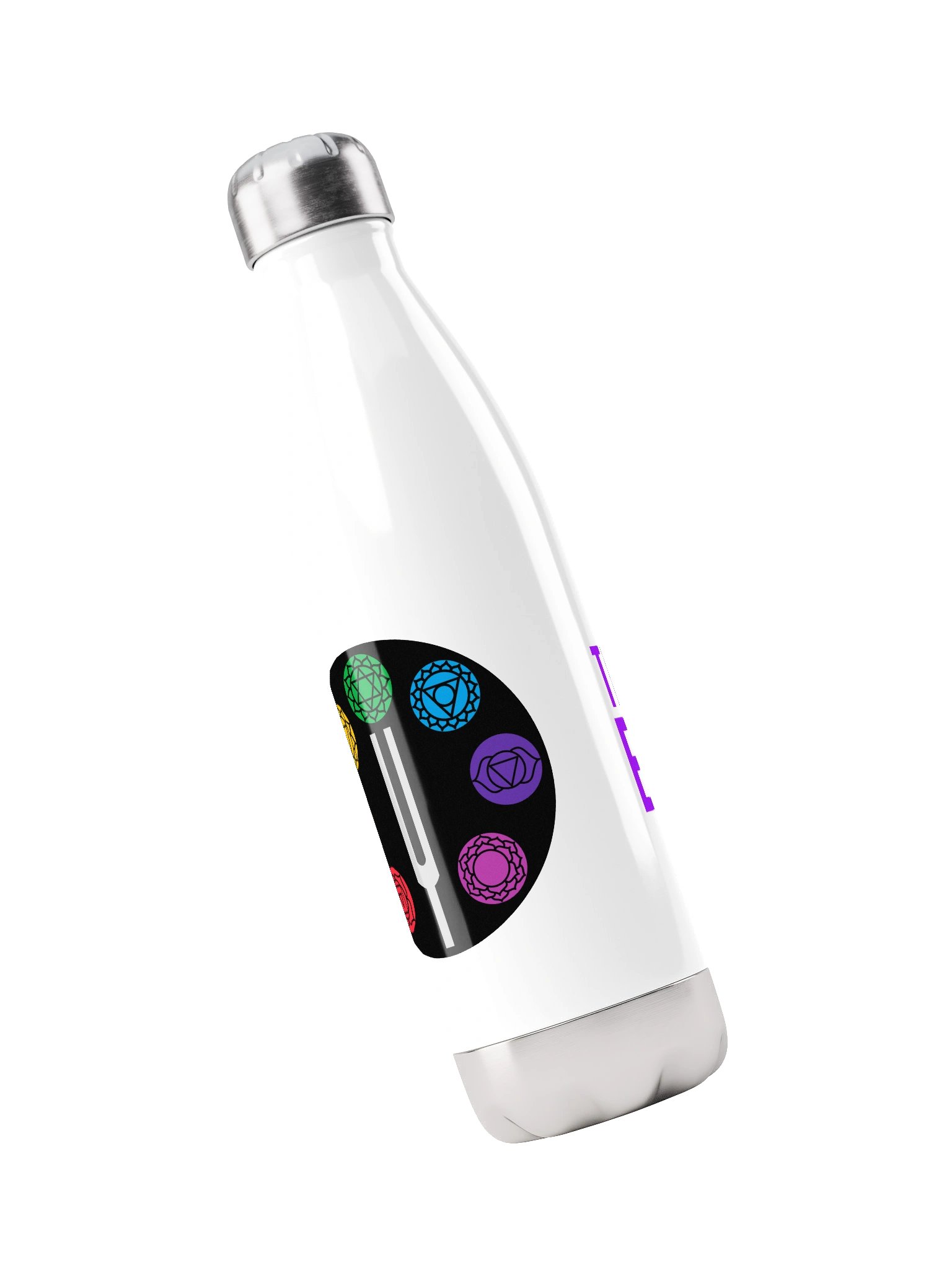 Thinkroot Energy Chakra Stainless Steel Water Bottle product image (1)