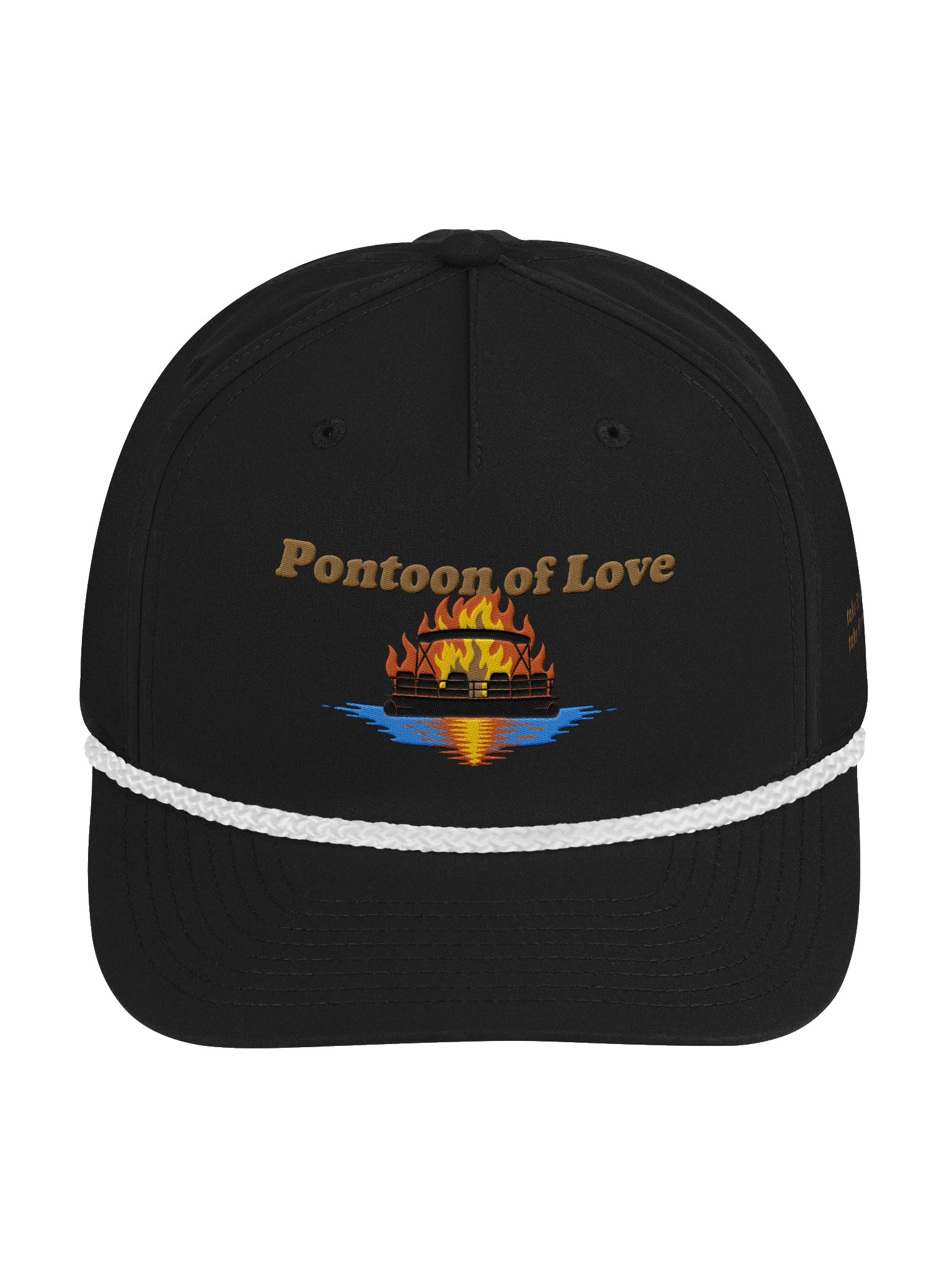 Pontoon of Love Rope Baseball Cap product image (1)