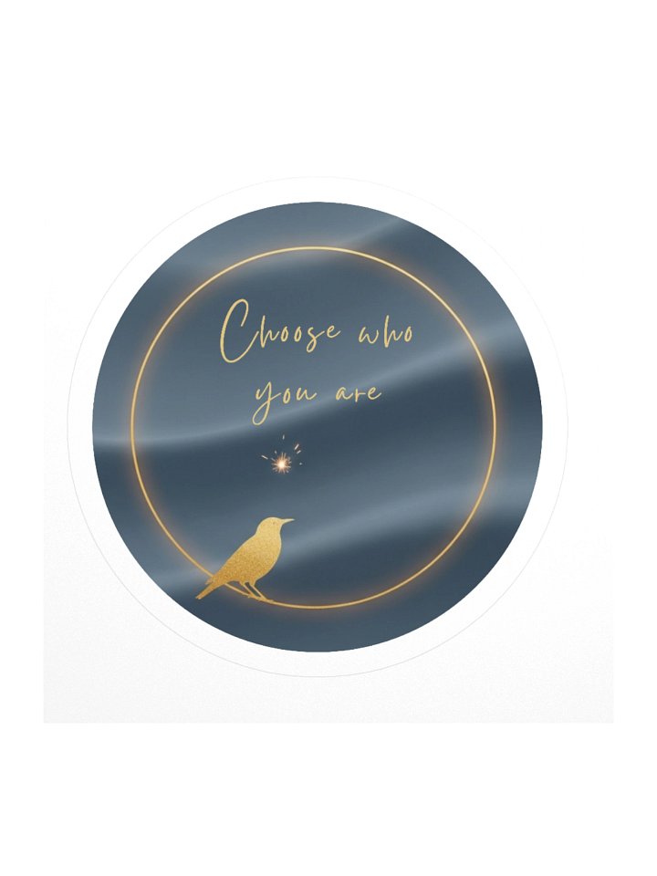 Choose Who You Are — Selkie Starling Sticker product image (2)